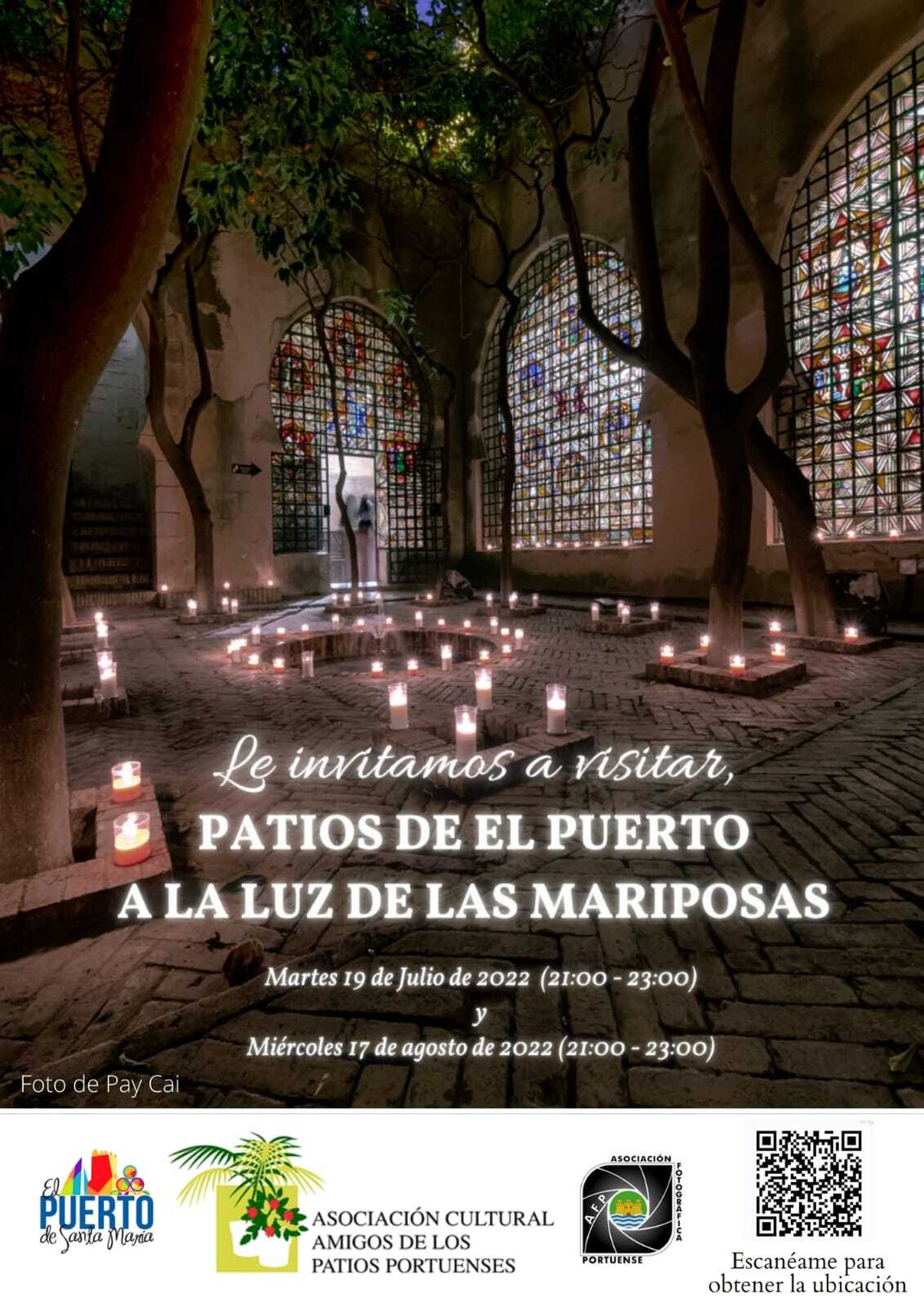 Planes en Cádiz: Patios de El Puerto a la luz de las mariposas