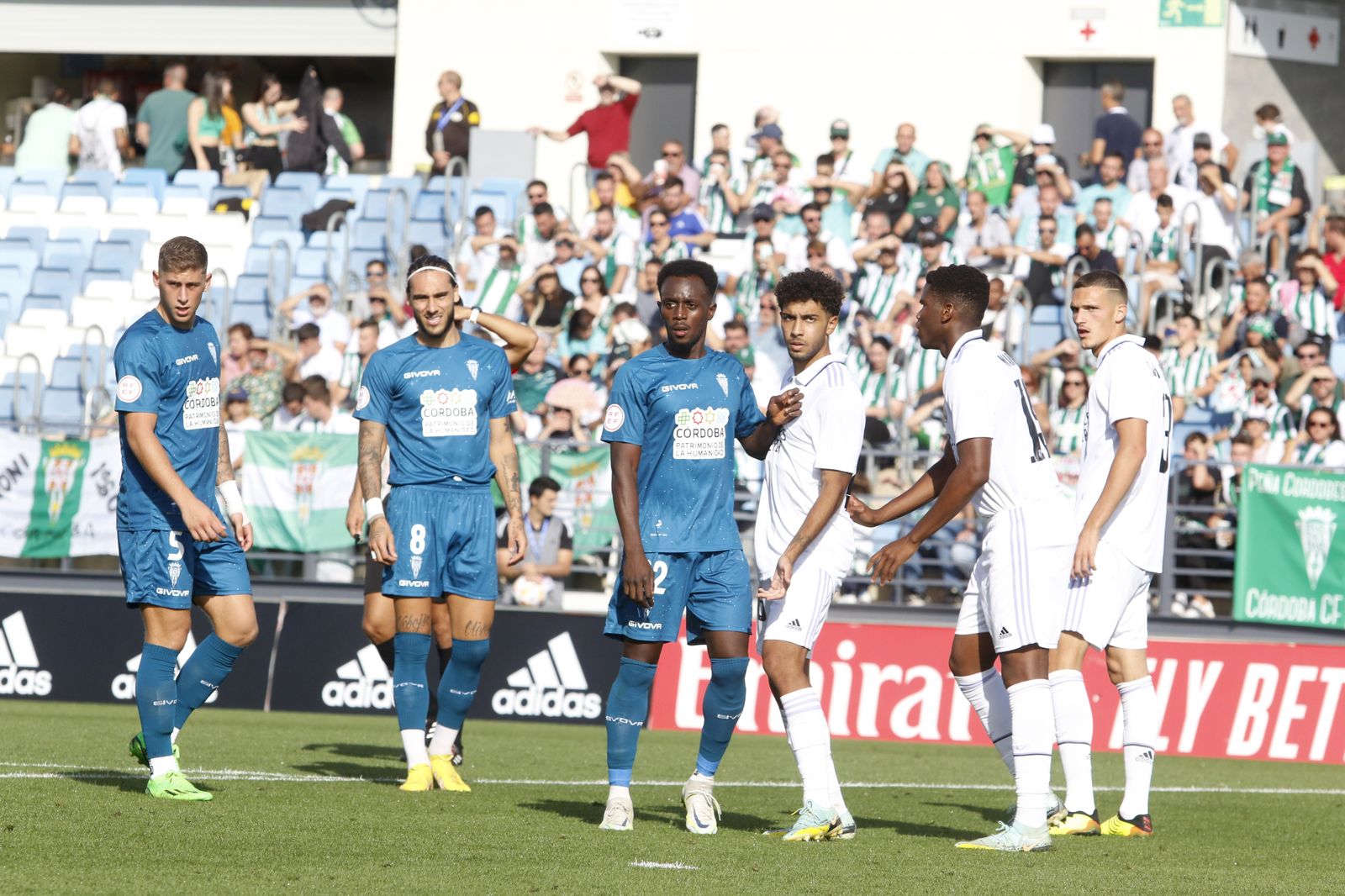 Las imágenes del partido entre el Real Madrid Castilla y el Córdoba CF