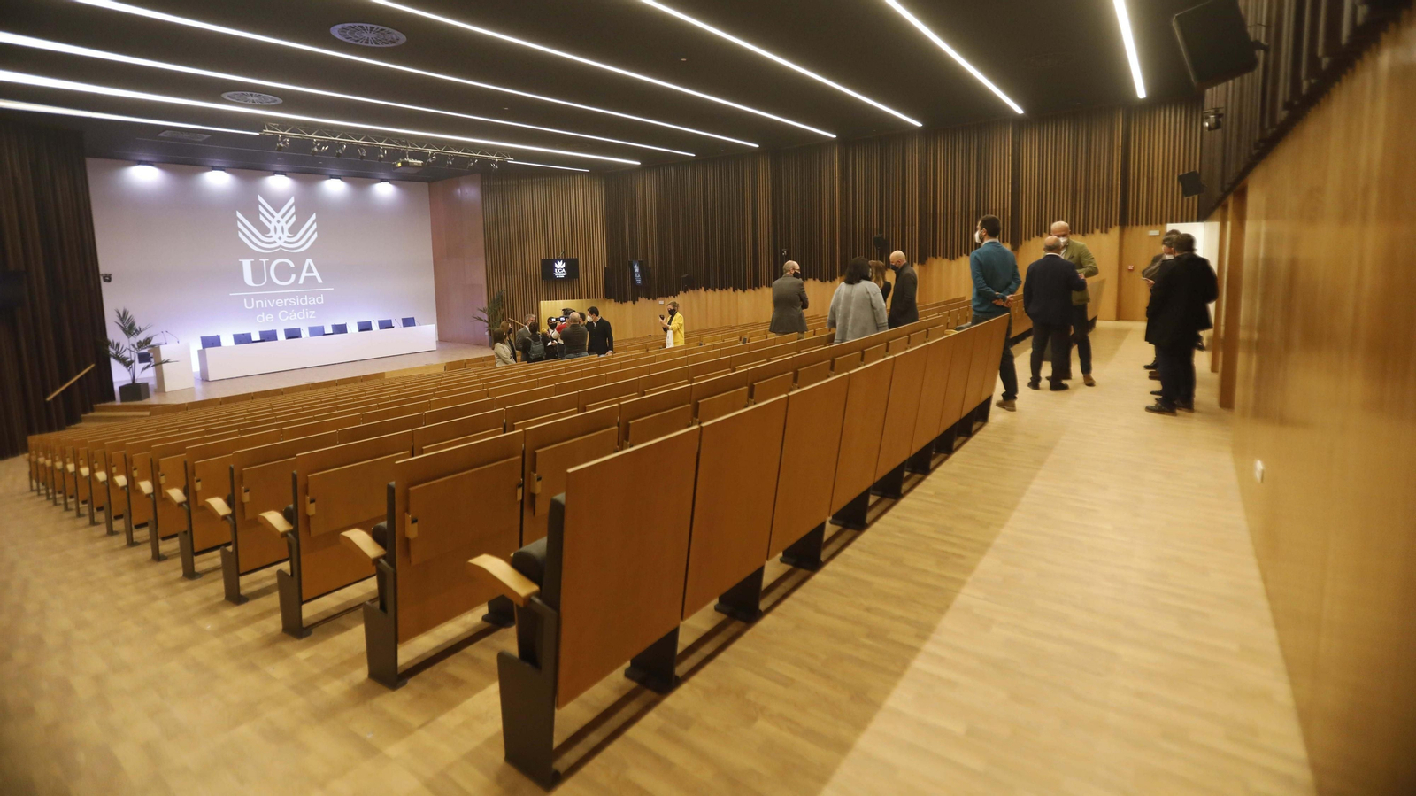 Las fotos del nuevo salón de actos de la Escuela Politécnica Superior de Algeciras