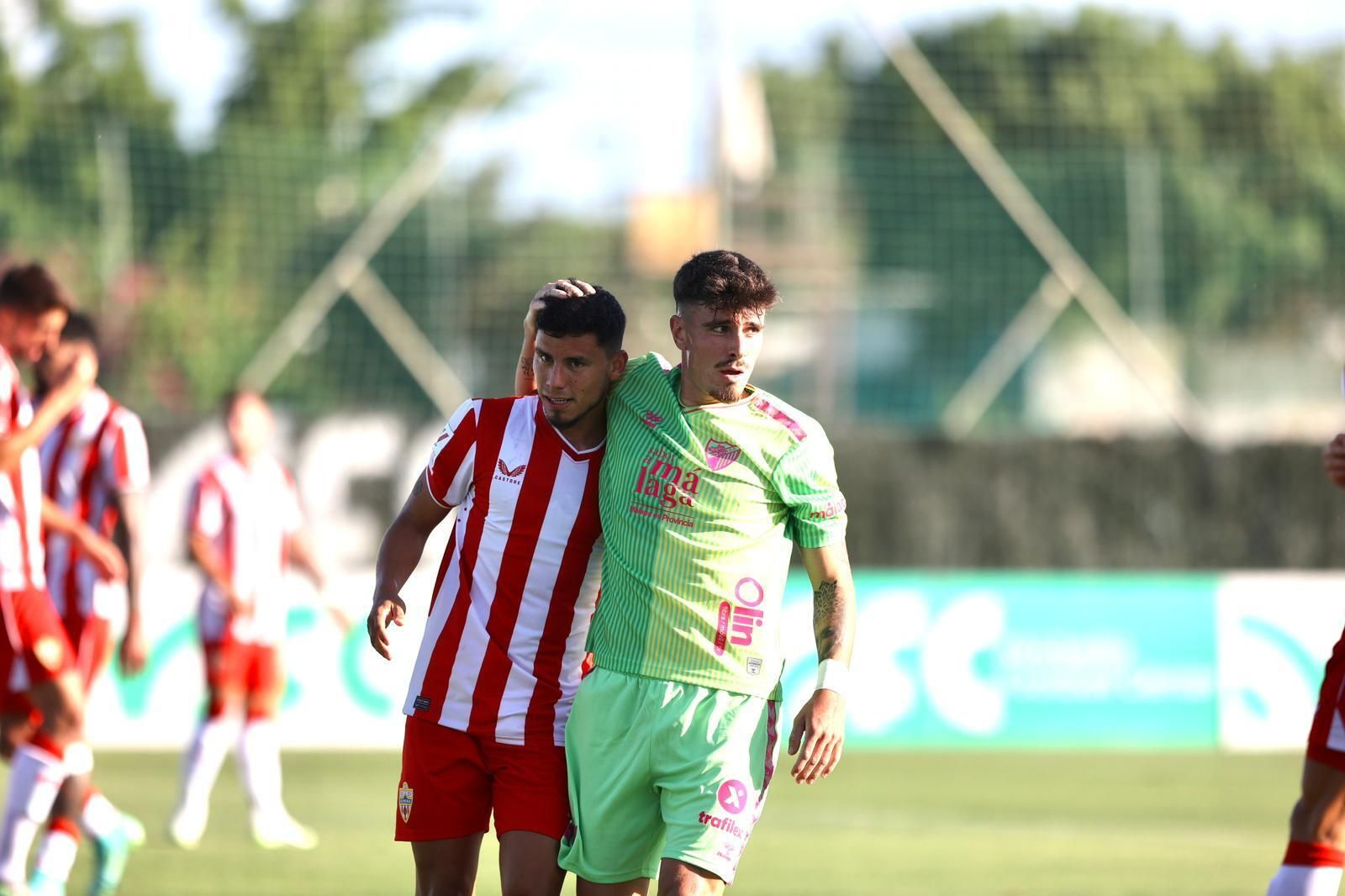 El Málaga CF - UD Almería, en fotos