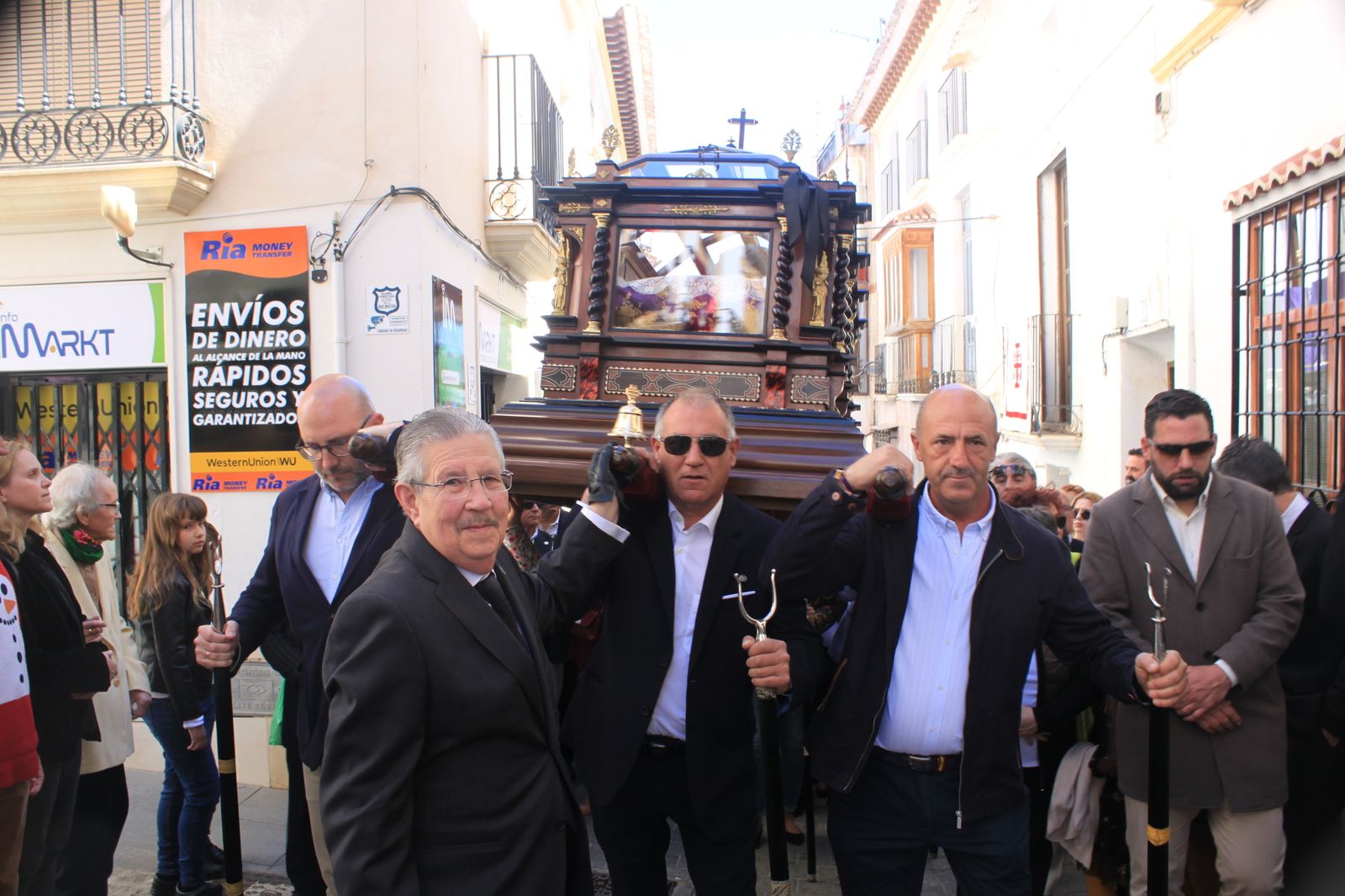 La procesión del Viernes Santo en Vélez-Rubio, en imágenes