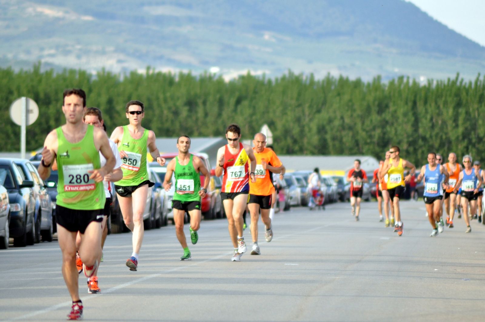 Las altas temperaturas amenazan a los corredores del Gran Premio de Fondo.