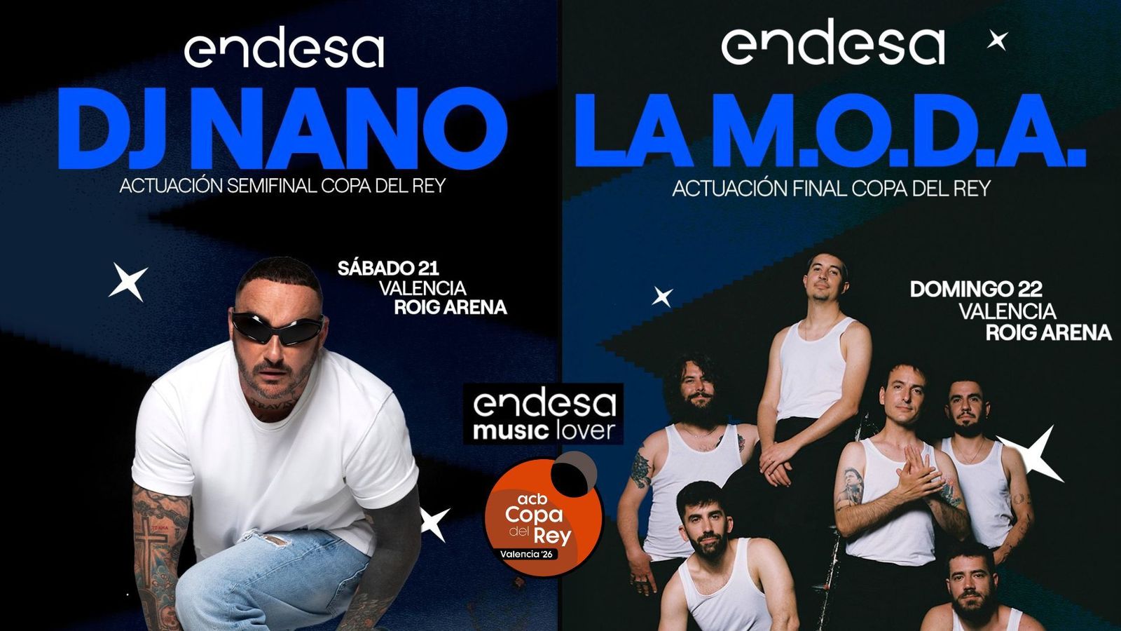 Conciertos de la Copa.