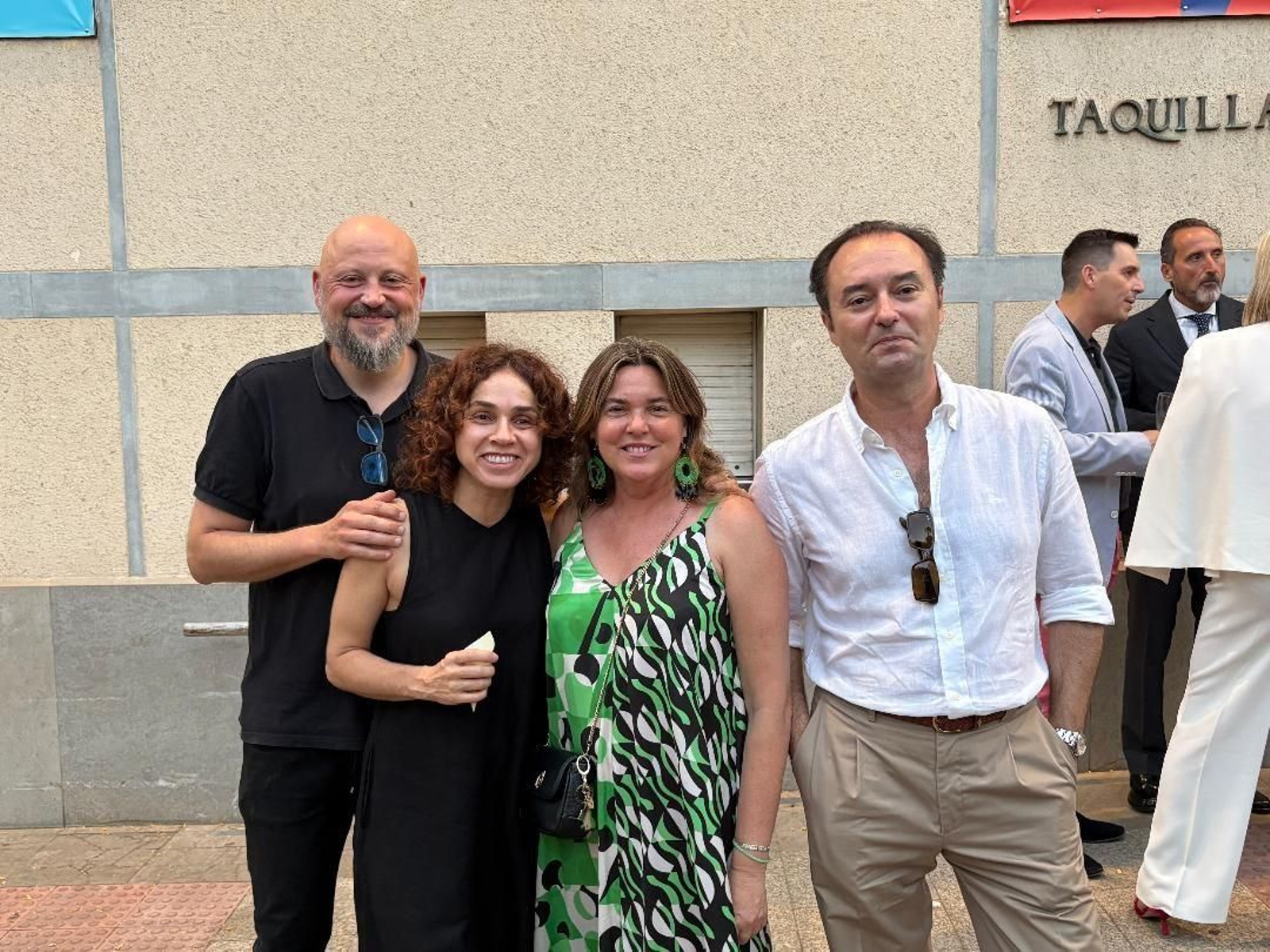 José Rey, Mónica Martín, Isabel Liñán y Carlos Montes, coincidieron en el evento. José Rey, Mónica Martín, Isabel Liñán y Carlos Montes, coincidieron en el evento.