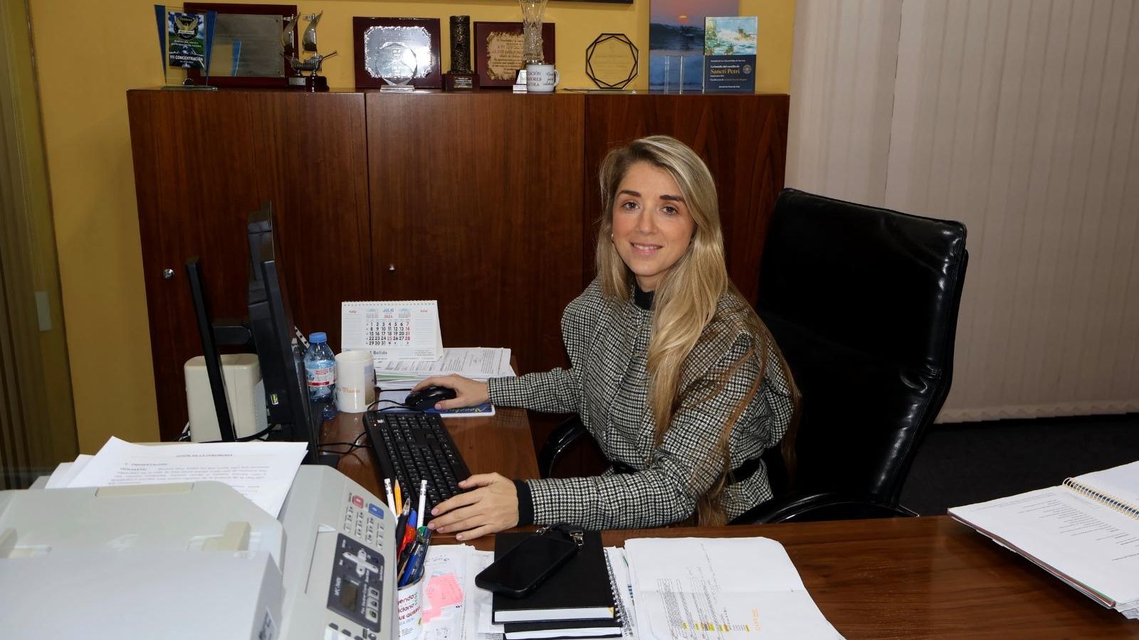 La delegada municipal de Hacienda, Isabel Butrón.