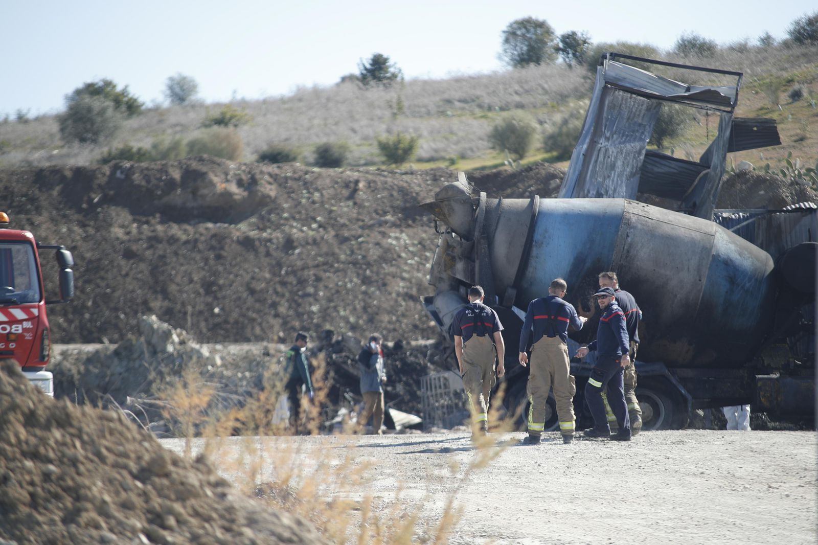 Imágenes de la explosión en Guillena