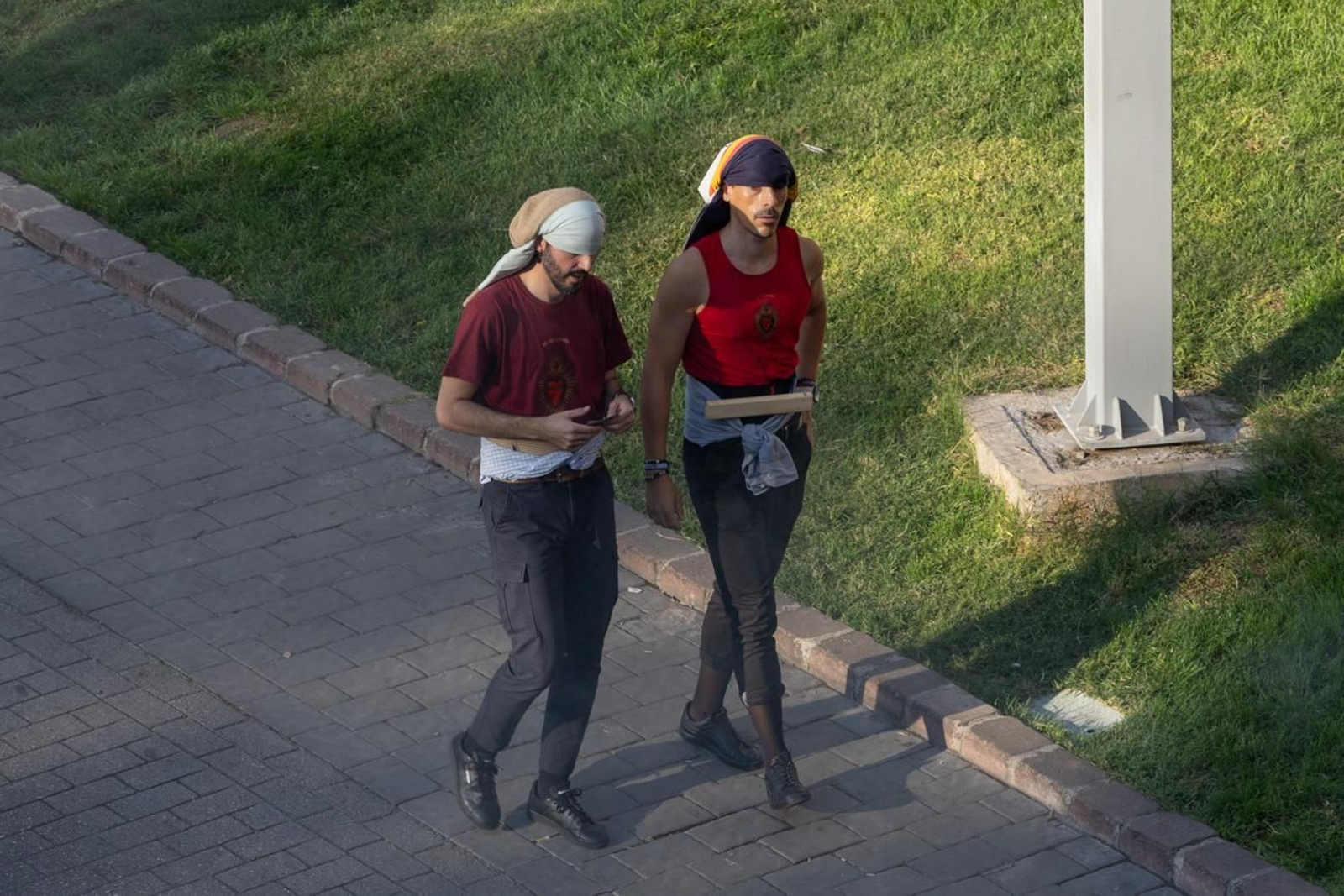 Un Jaén repleto de fieles acompañan los traslados de las veinte imágenes de la Magna (II)