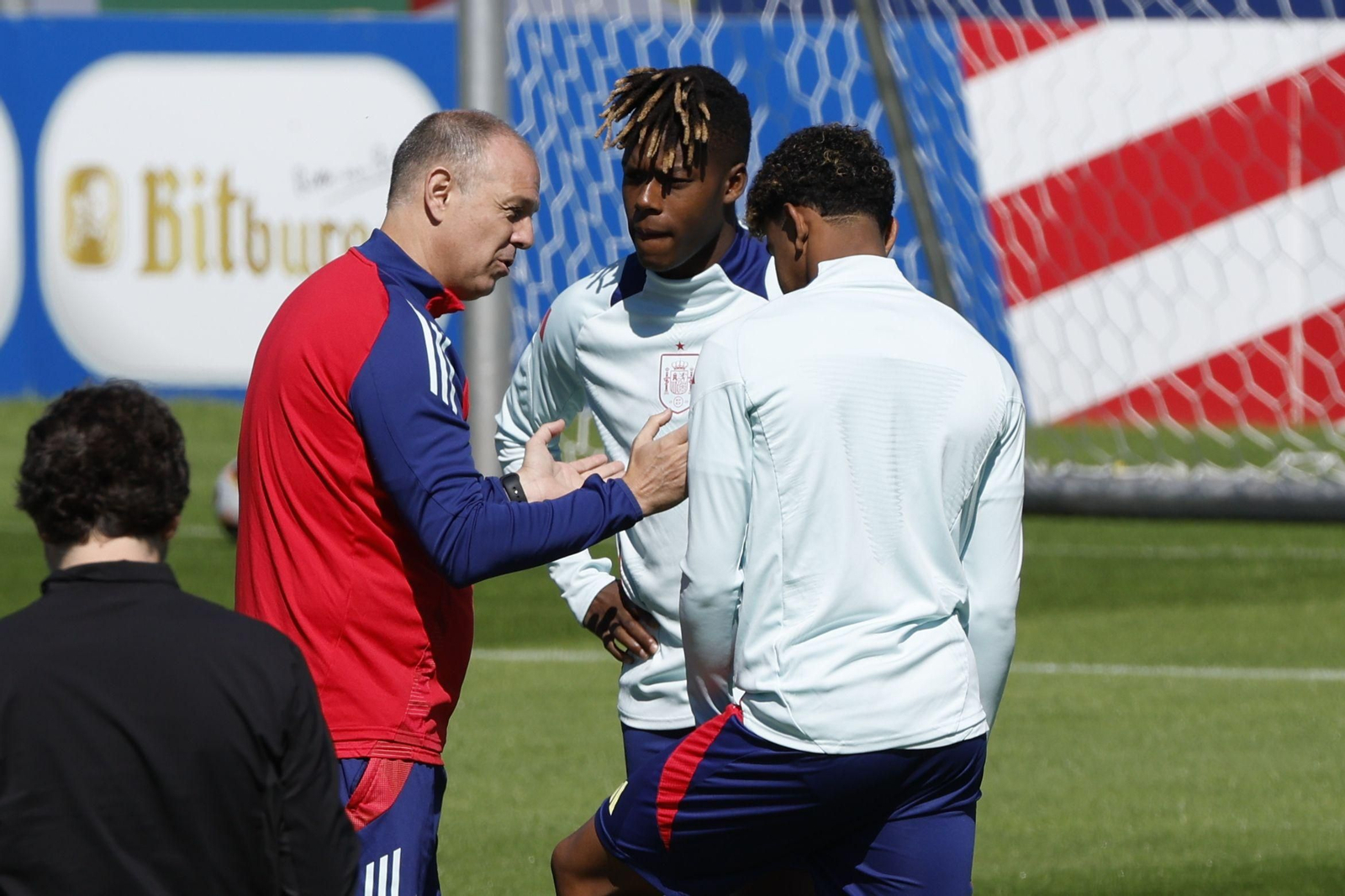 Las fotos de España antes de la semifinal contra Francia