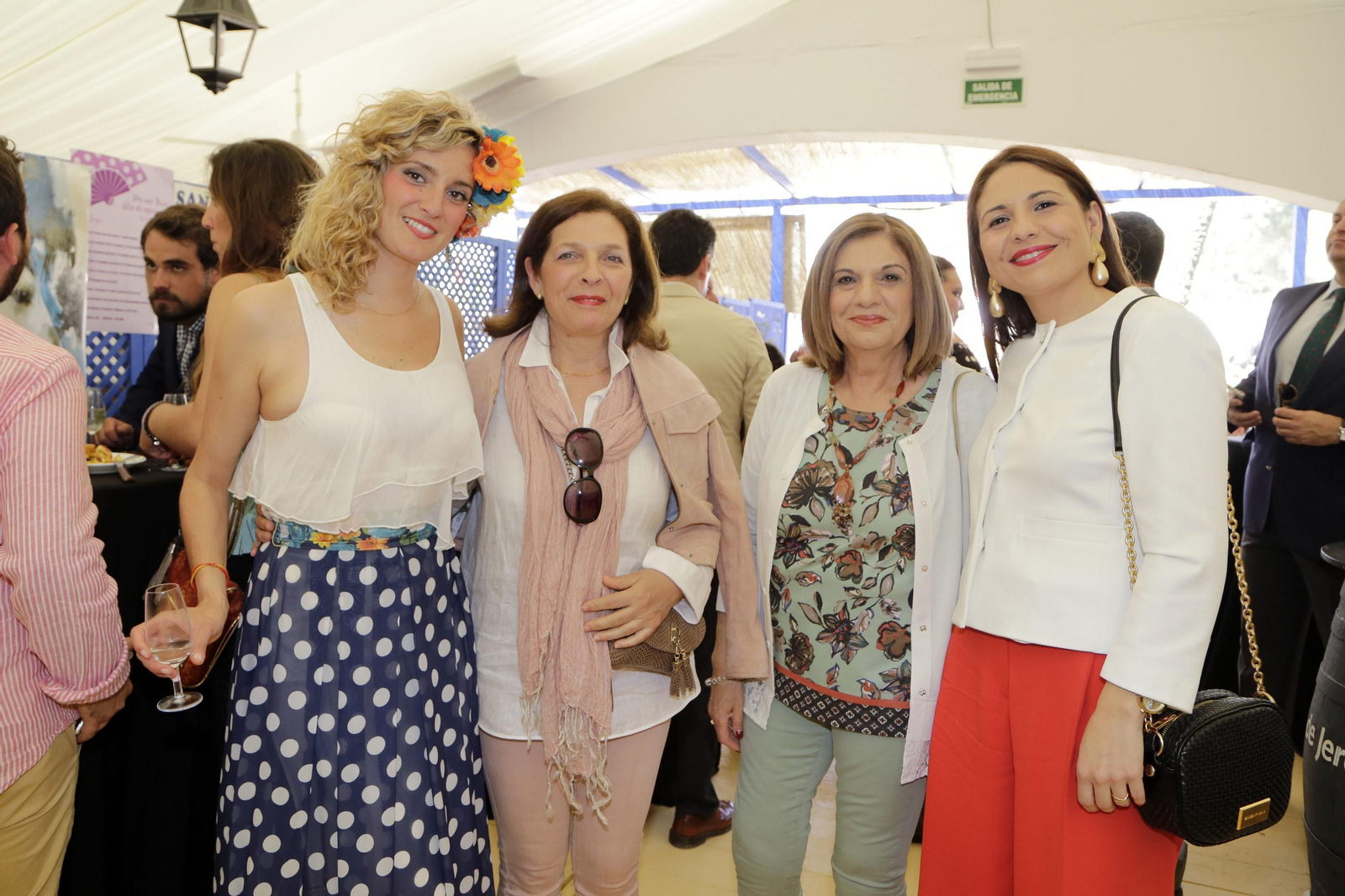 Teresa Macías, Pastora Oliva, María José Guerra y Teresa Alonso.