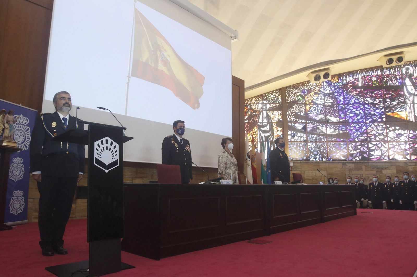 Celebración del Día de la Policía Nacional, en imágenes.