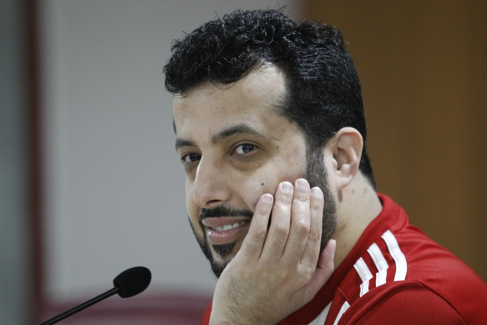 Fotogalería rueda de prensa dueño U.D. Almería, Turki Al-Sheik