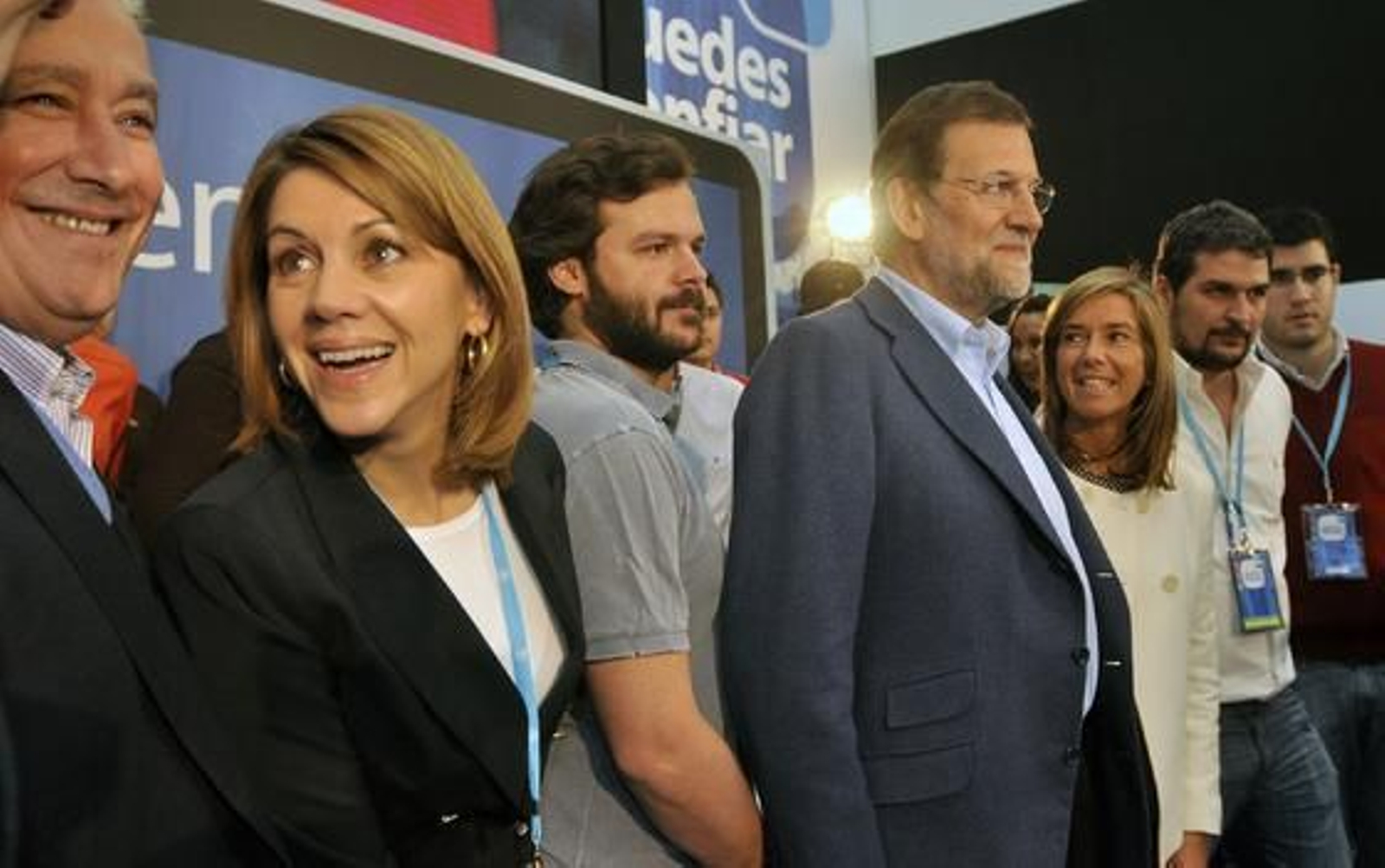 Arenas, De Cospedal, Uriarte, Rajoy y Mato.

Foto: M. Gomez