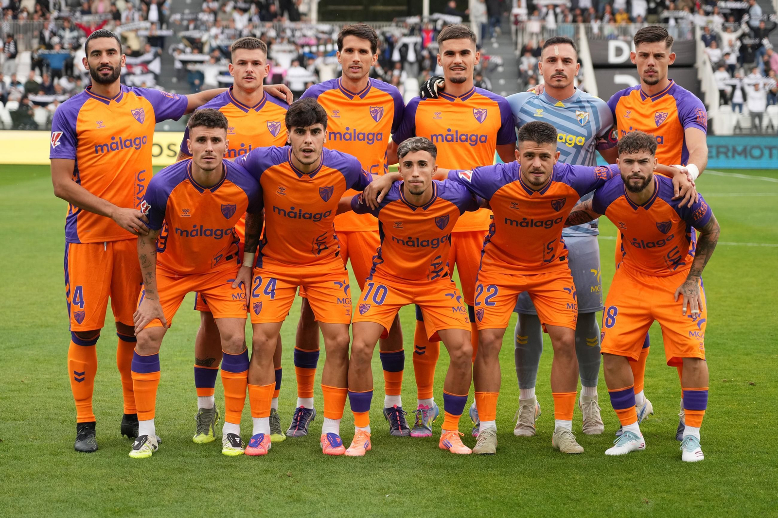 Las fotos del Burgos-Málaga CF