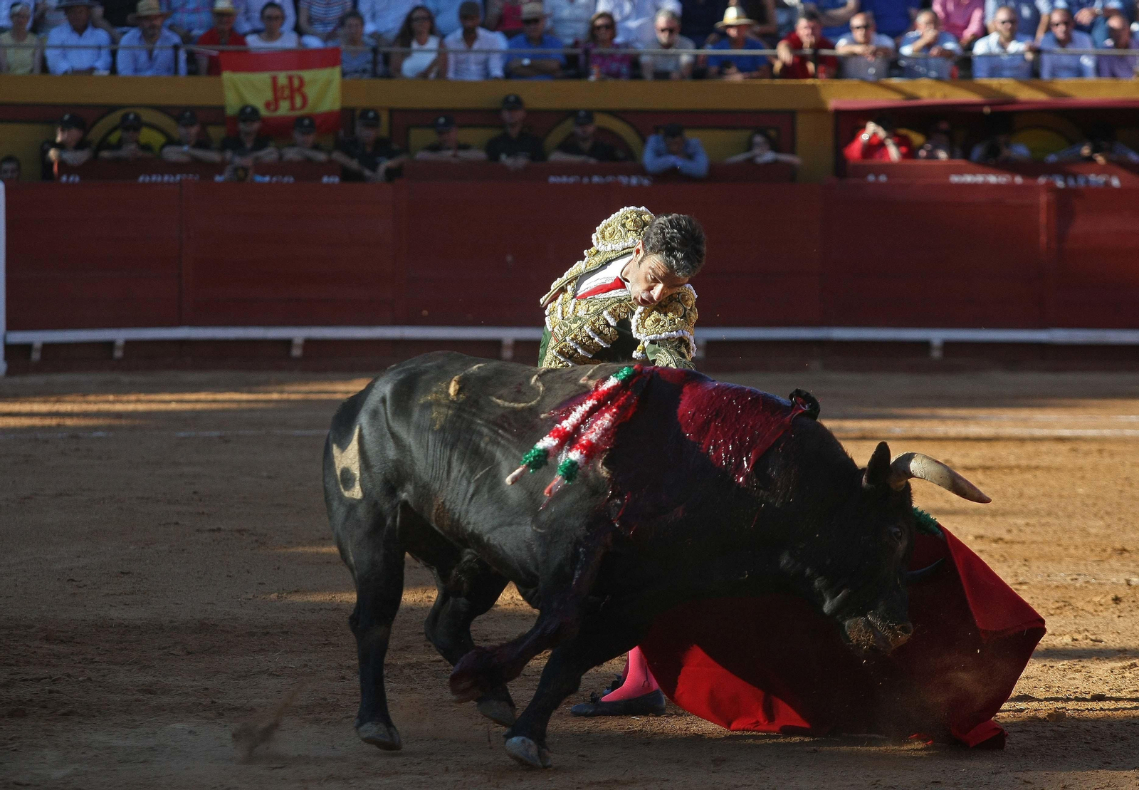 Las imágenes de la reaparición de José Tomás en Algeciras