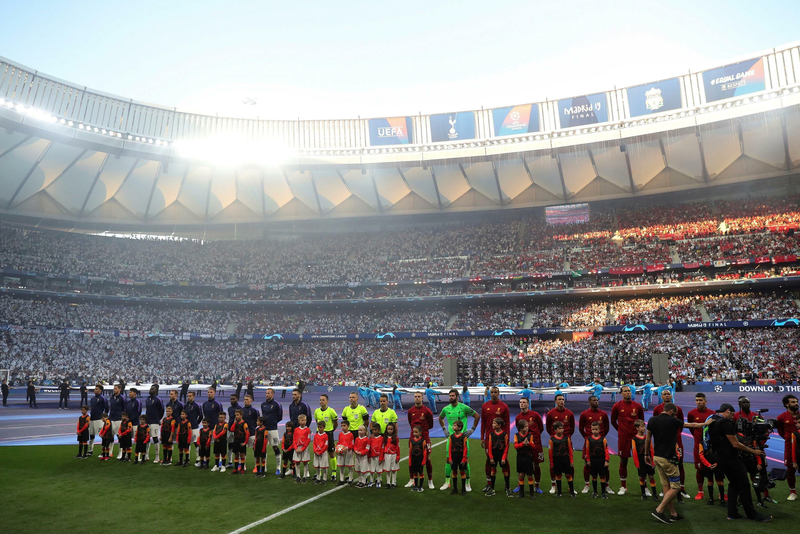 La final de la Liga de Campeones de Madrid, en imágenes