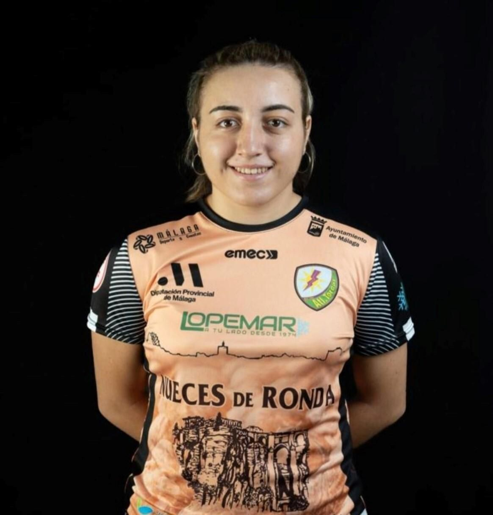 La jugadora torremolinense Alejandra Rochel Cuevas.