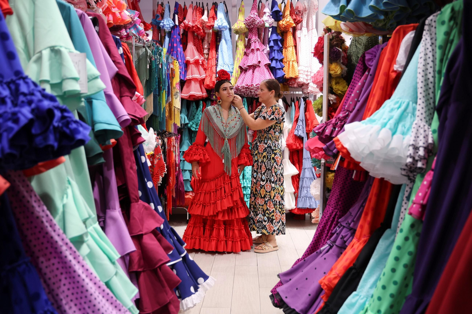 La moda flamenca para la Feria de Málaga, en imágenes
