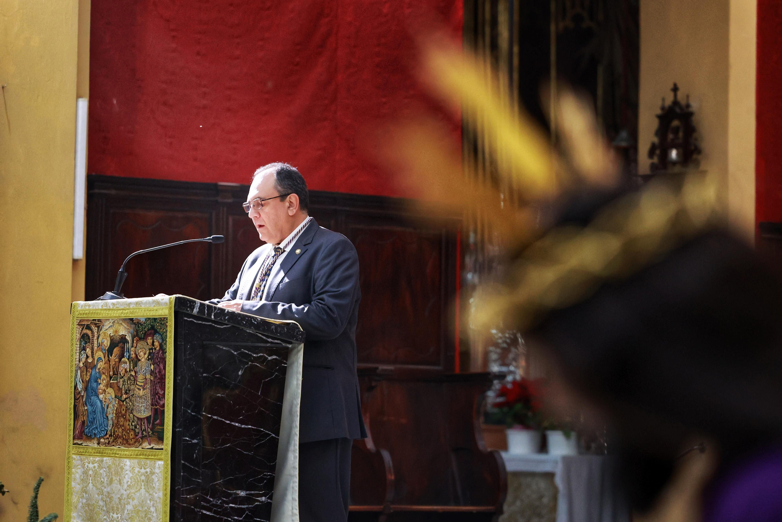 Las imágenes del regreso de la imagen del Nazareno de San Fernando a la Iglesia Mayor