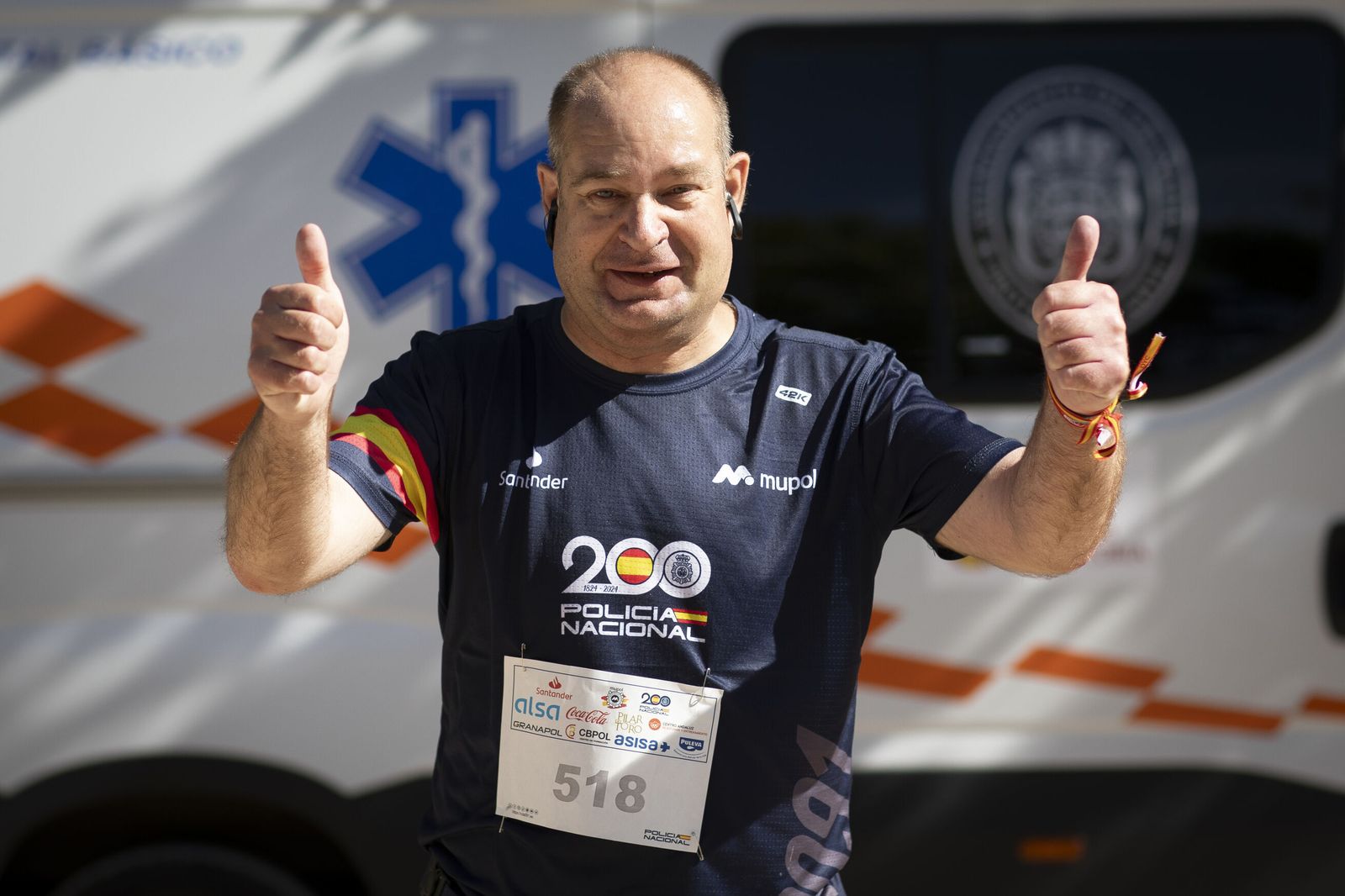 Encuéntrate en las imágenes de la carrera de la Policía Nacional 'Ruta 091'