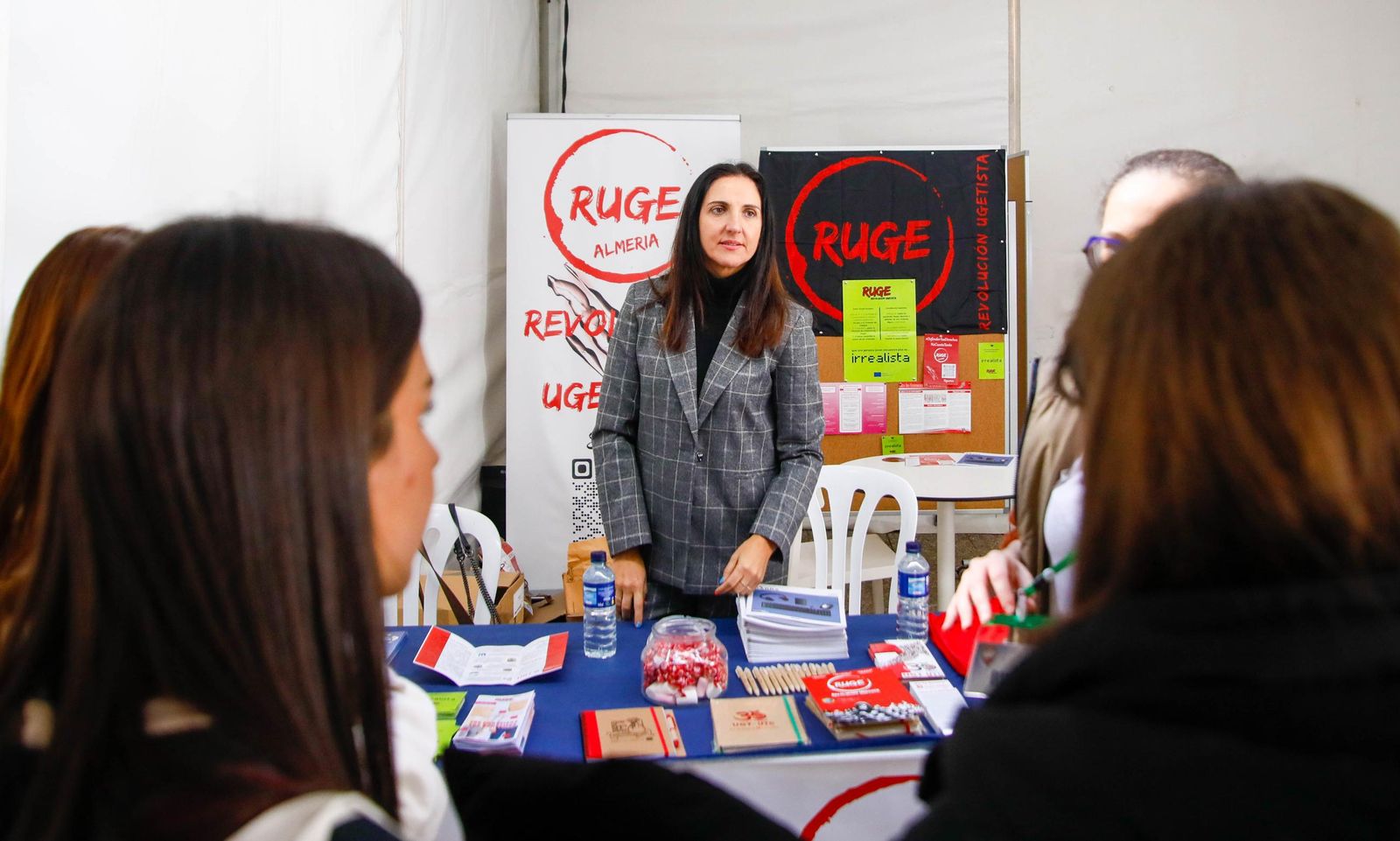 Las imágenes de la Inauguración de la Feria de Empleo 2025 en la Universidad de Almería