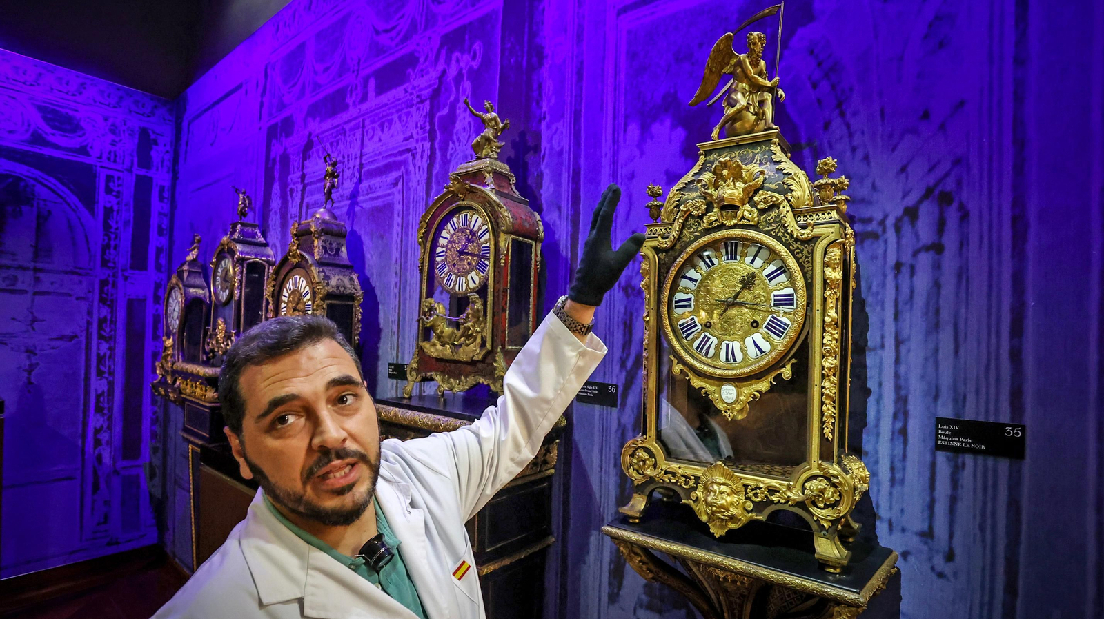El 'Afinador del tiempo' del Museo de Relojes de Jerez
