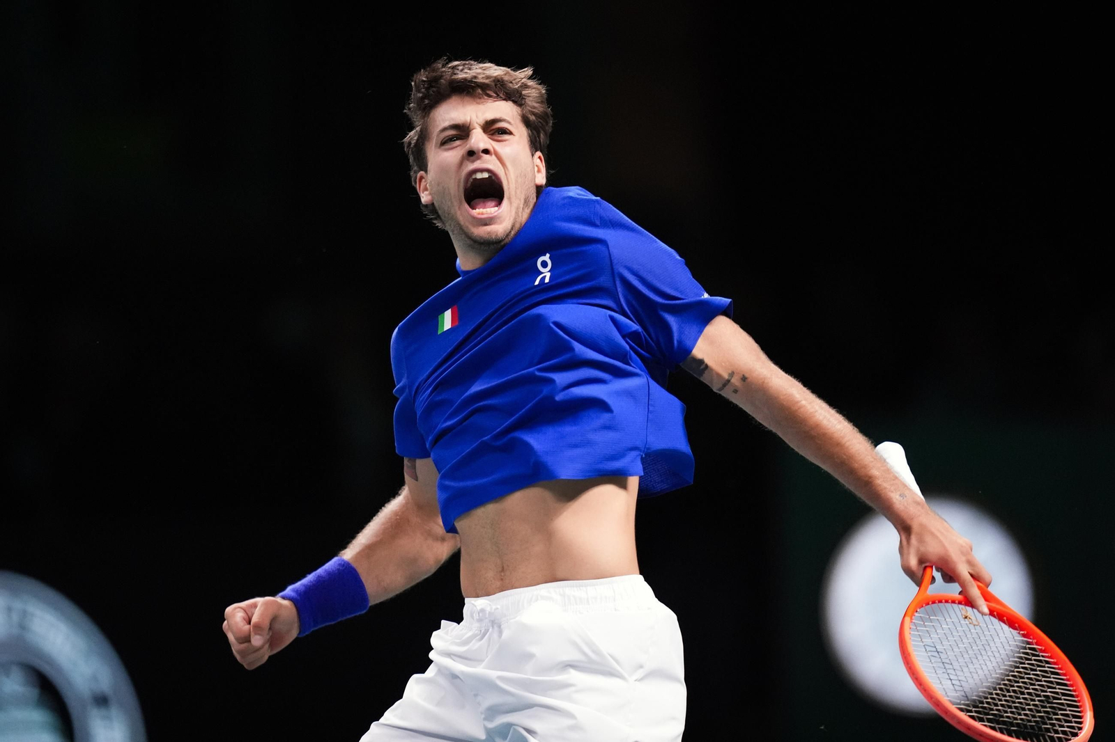 Las fotos de la final de la Copa Davis Italia-España