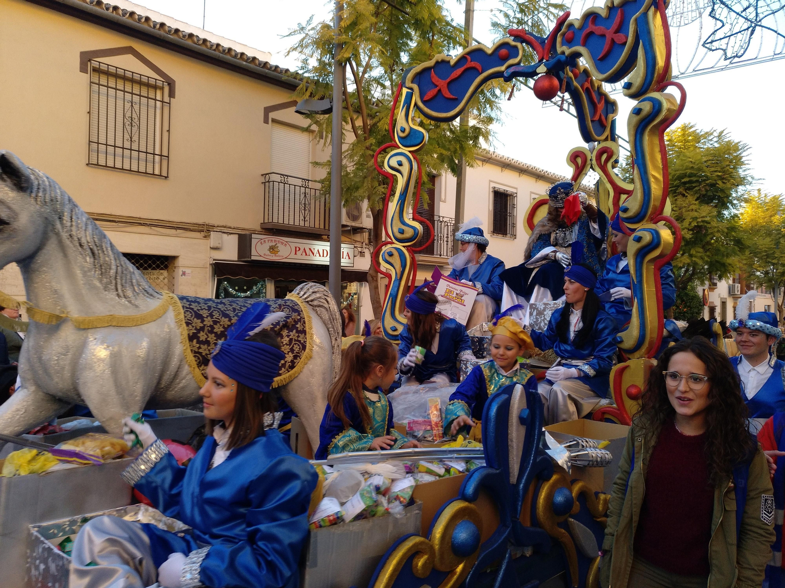 La visita de los Reyes Magos a la provincia
