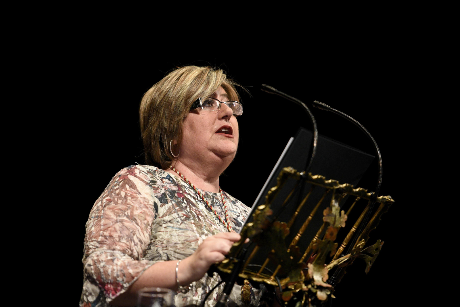 Acto de entrega de honores y distinciones del Ayuntamiento.