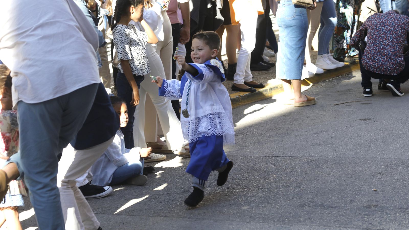 Fotos del Domingo de Ramos  en La Línea: Sagrada Flagelación y María Santísima de la Estrella
