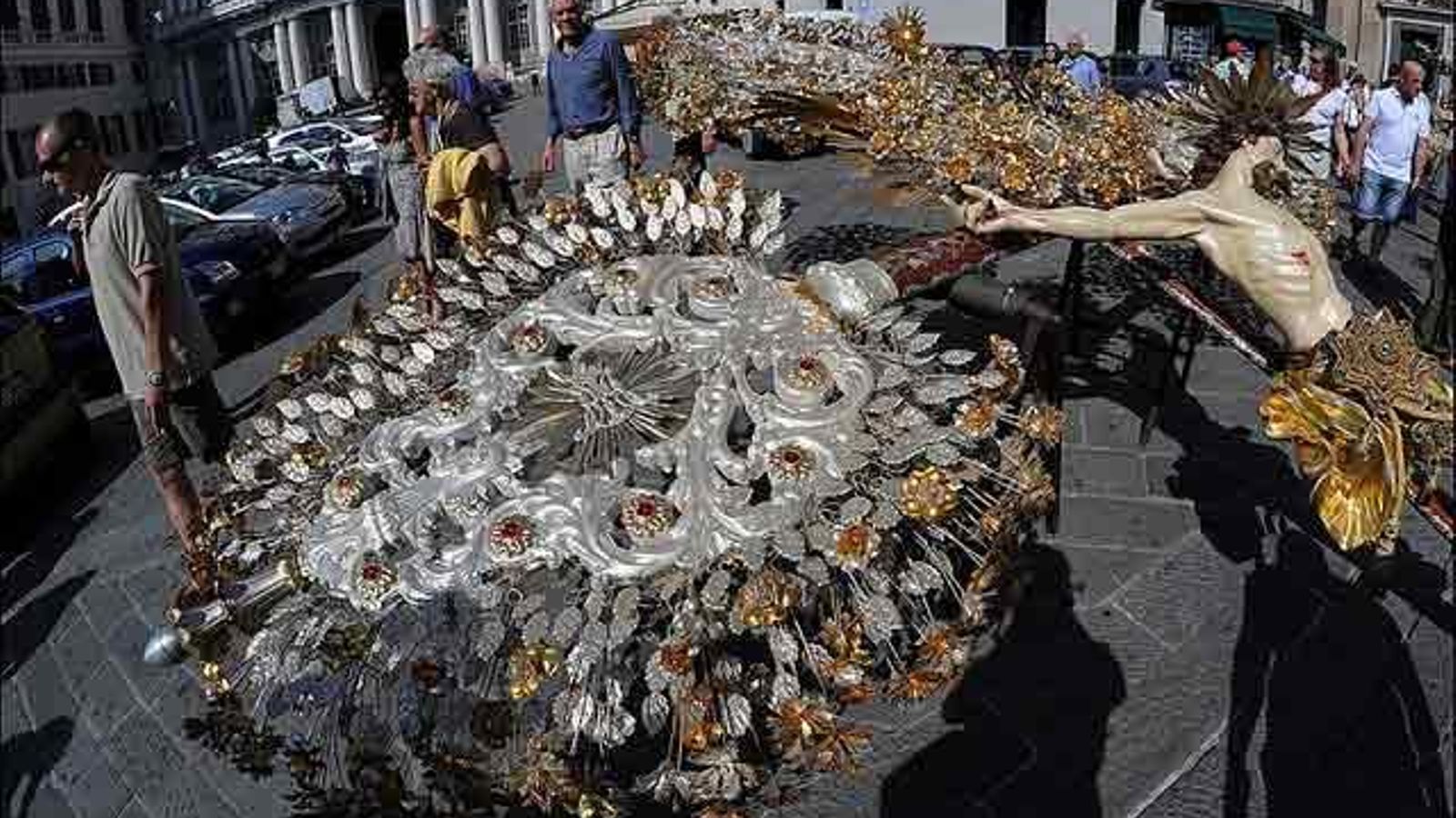 Crucifijos de las 'casacce'