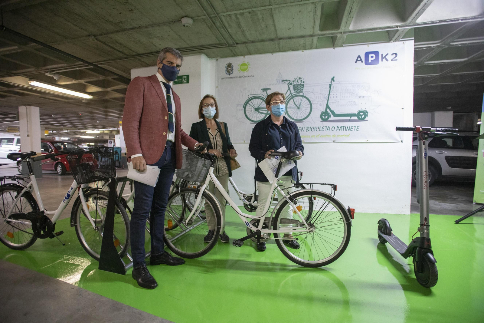 Se pretende que los parkings se combinen con la bici y los patinetes