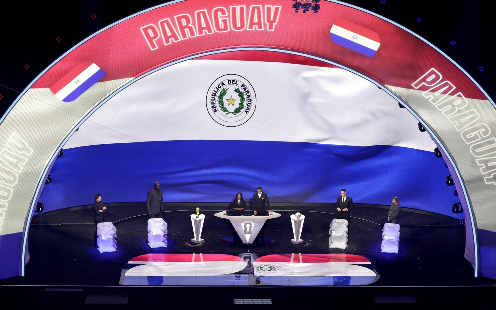 Las fotos del sorteo del Mundial de Estados Unidos, Canadá y México 2026
