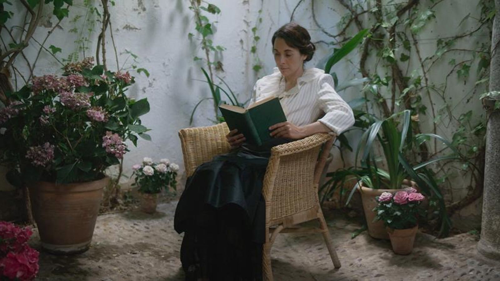 Un momento de la película de María Lejárraga.