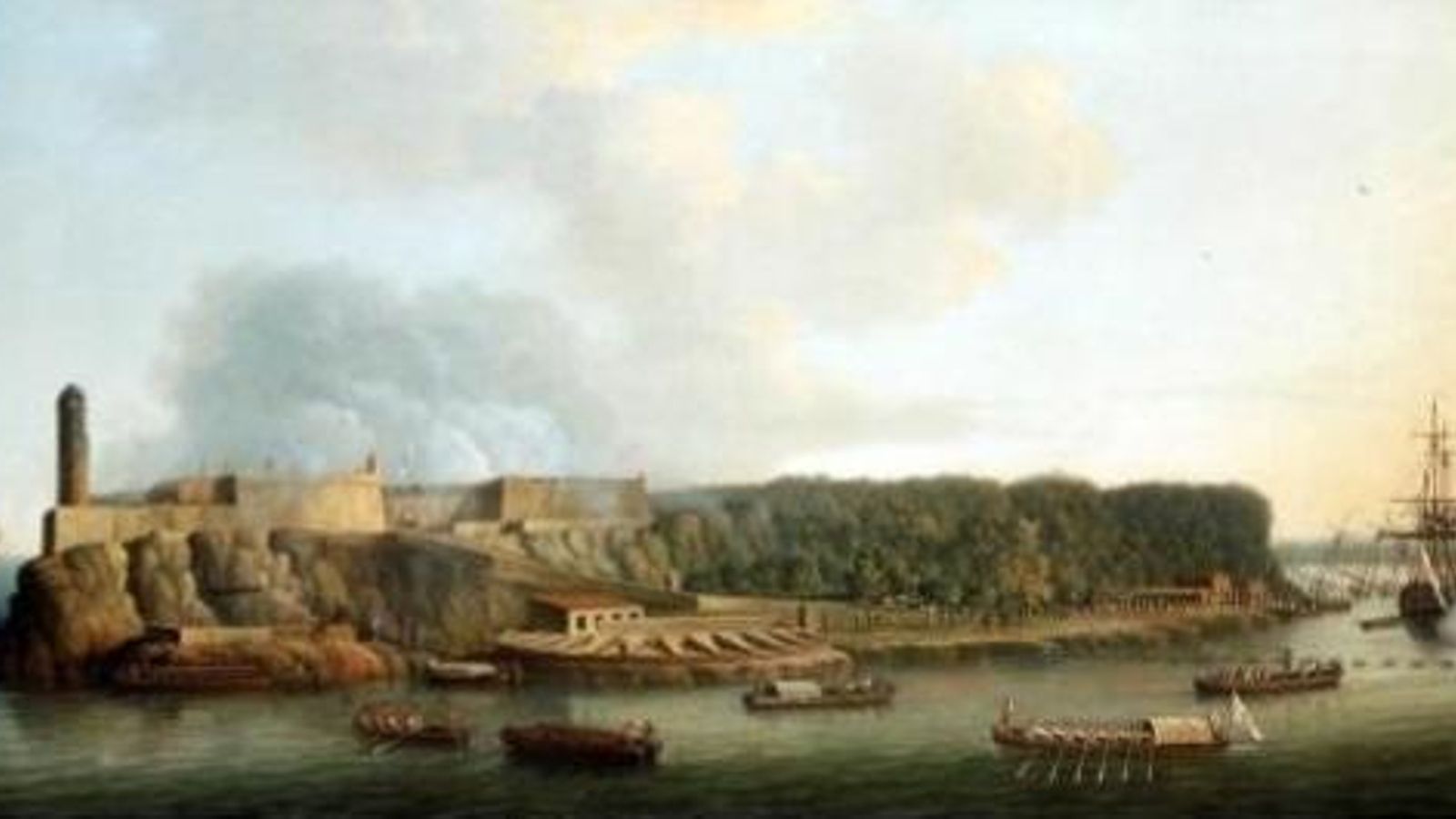 Castillo del Morro en la Habana.