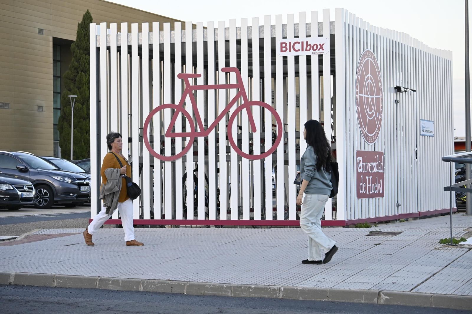 Ambiente en la Universidad del Carmen de Huelva, en imágenes