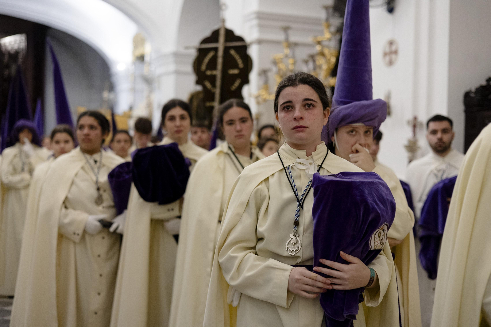 Las imágenes de la cofradía del Prendimiento este Lunes Santo en la Semana Santa de Cádiz de 2024