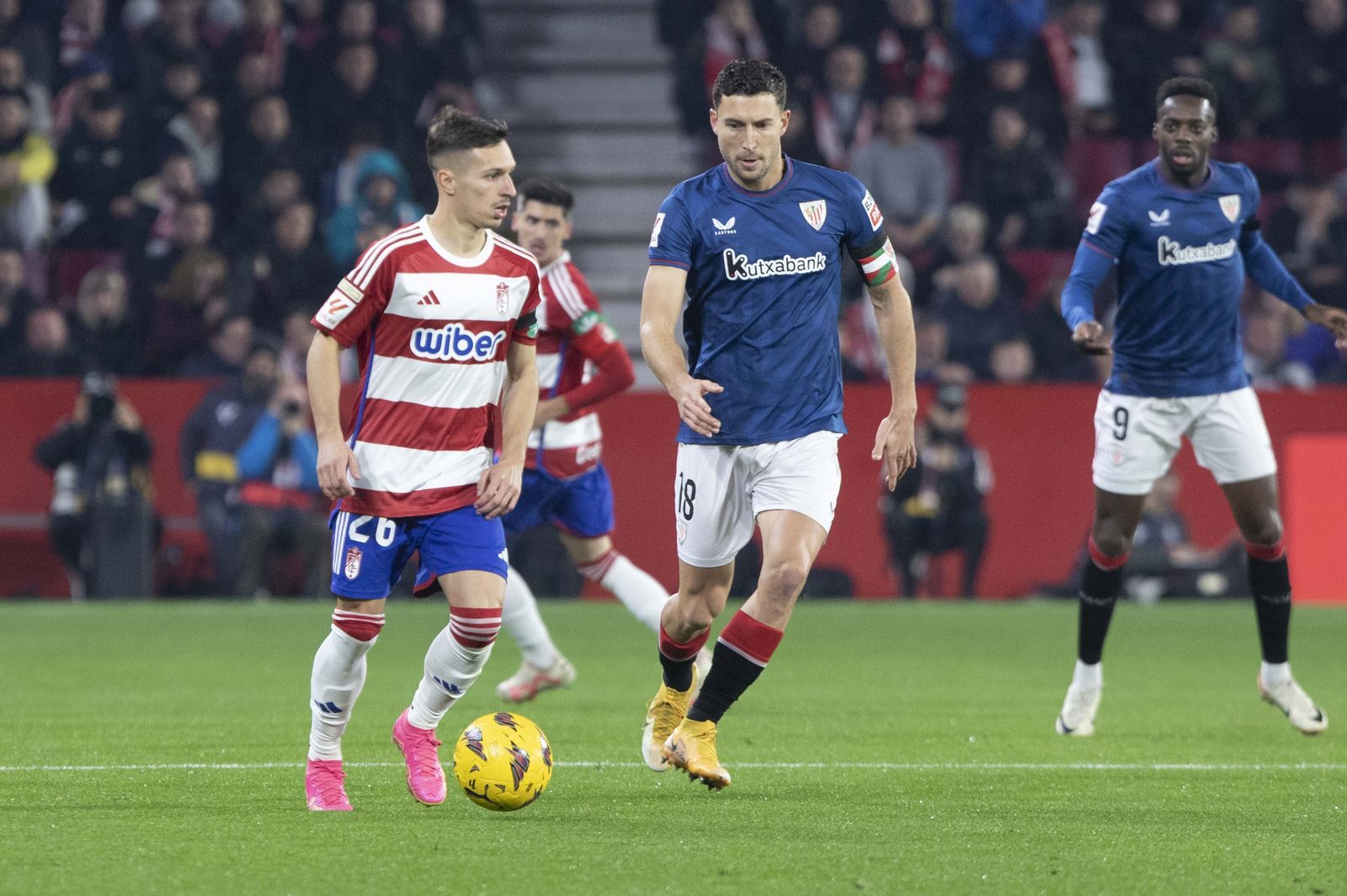 Las imágenes del partido entre el Granada CF y Athletic Club