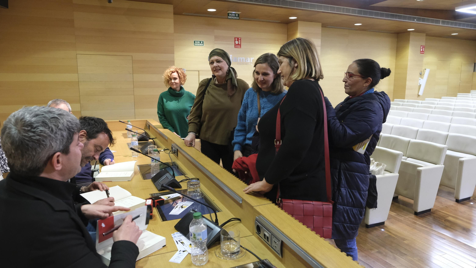 Imágenes de Diario de los Libros con Carmen Mola