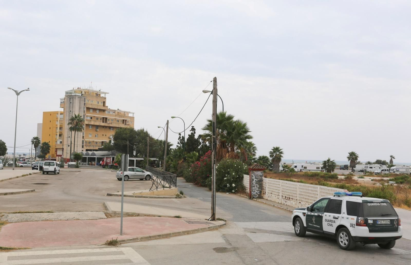 Zona de Sacaba Beach, donde se produjeron los hechos