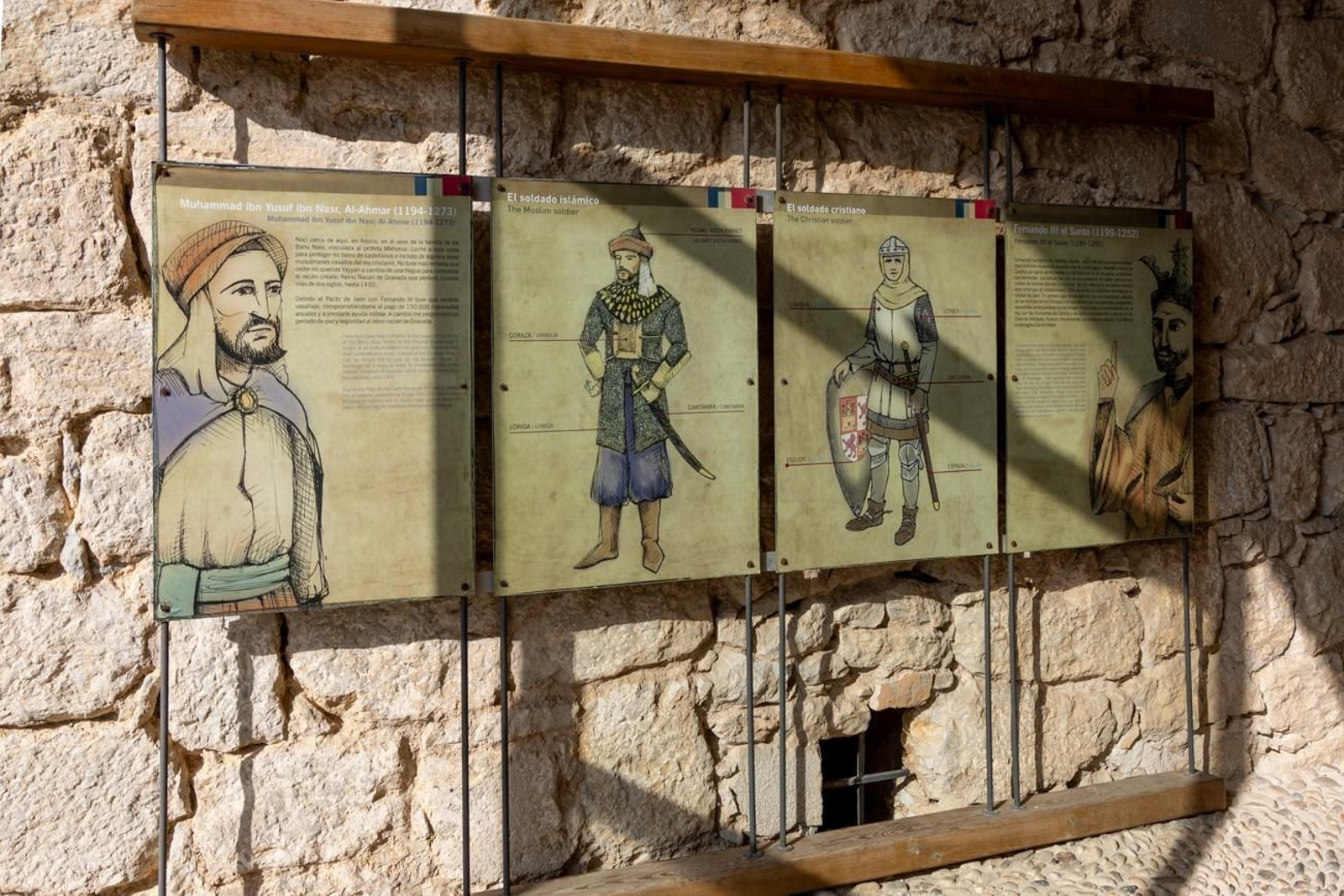 Moradores del Castillo de Jaén, recreación histórica de la Edad Media en el Cerro de Santa Catalina