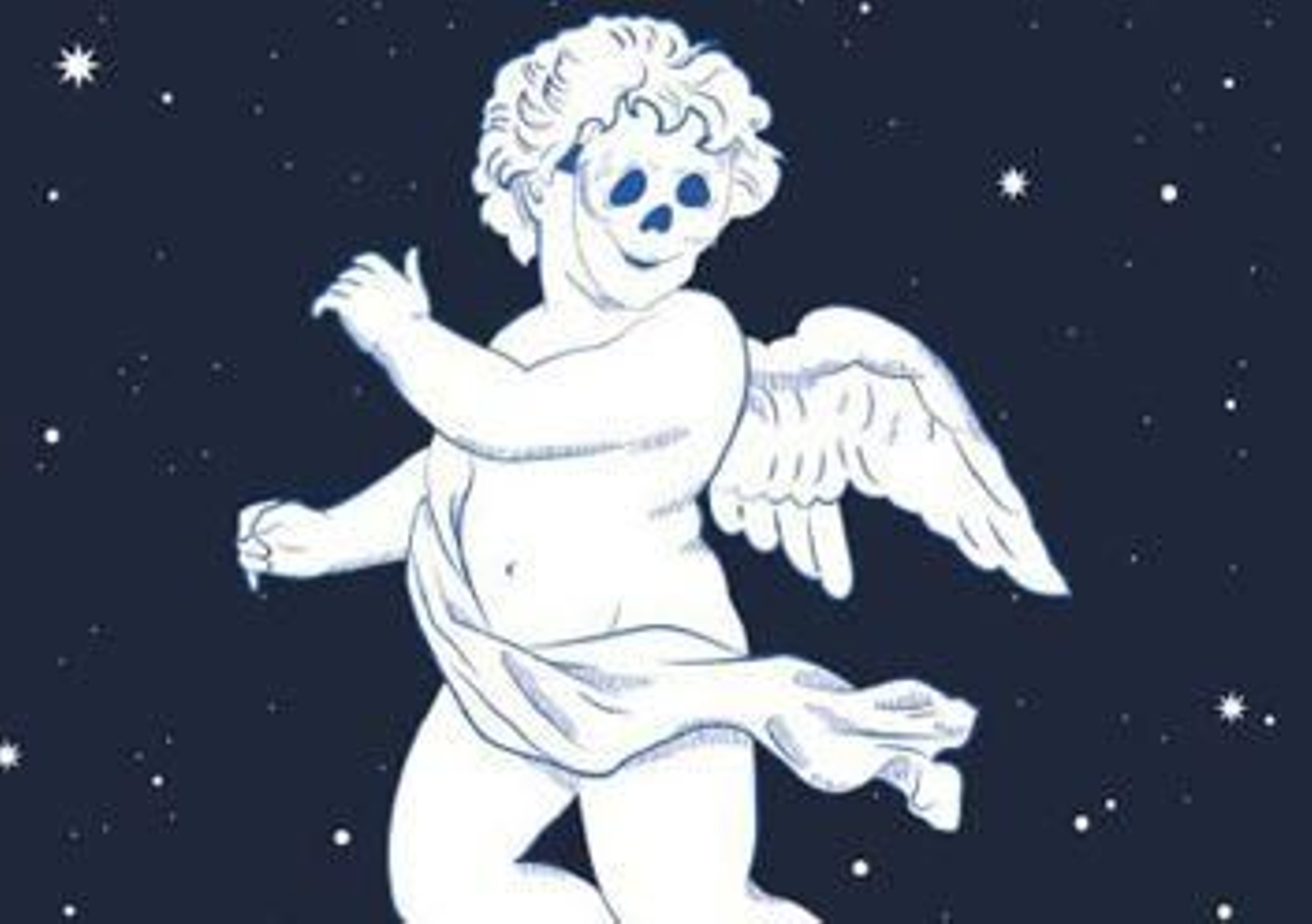 Fragmento del cartel de la Semana de Ánimas de Priego de Córdoba.