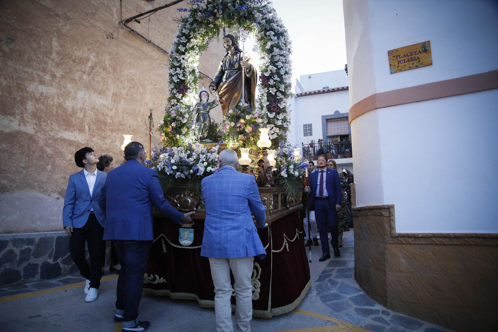 Las mejores imágenes de la procesión de San José en Abrucena