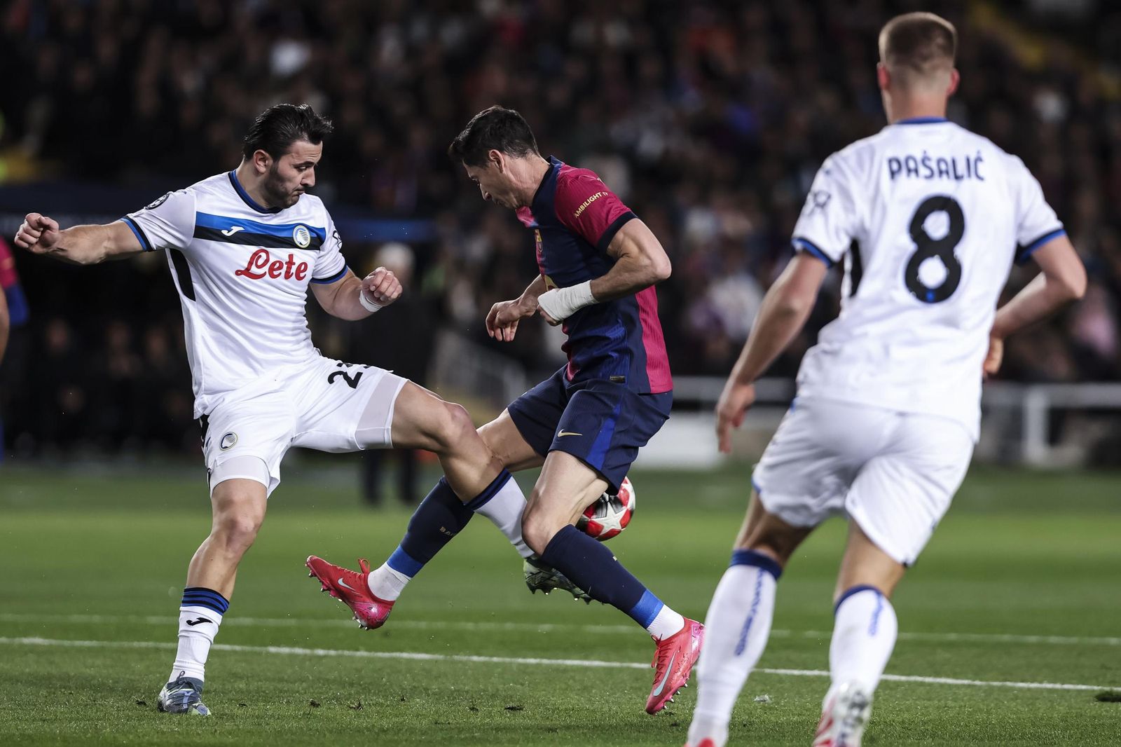 Las fotos del Barcelona - Atalanta