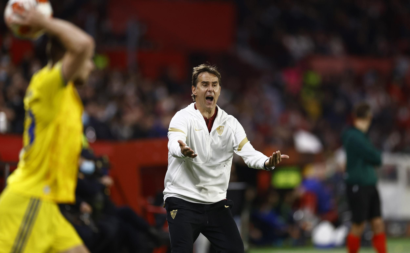 Las imágenes de Lopetegui como entrenador del Sevilla fc