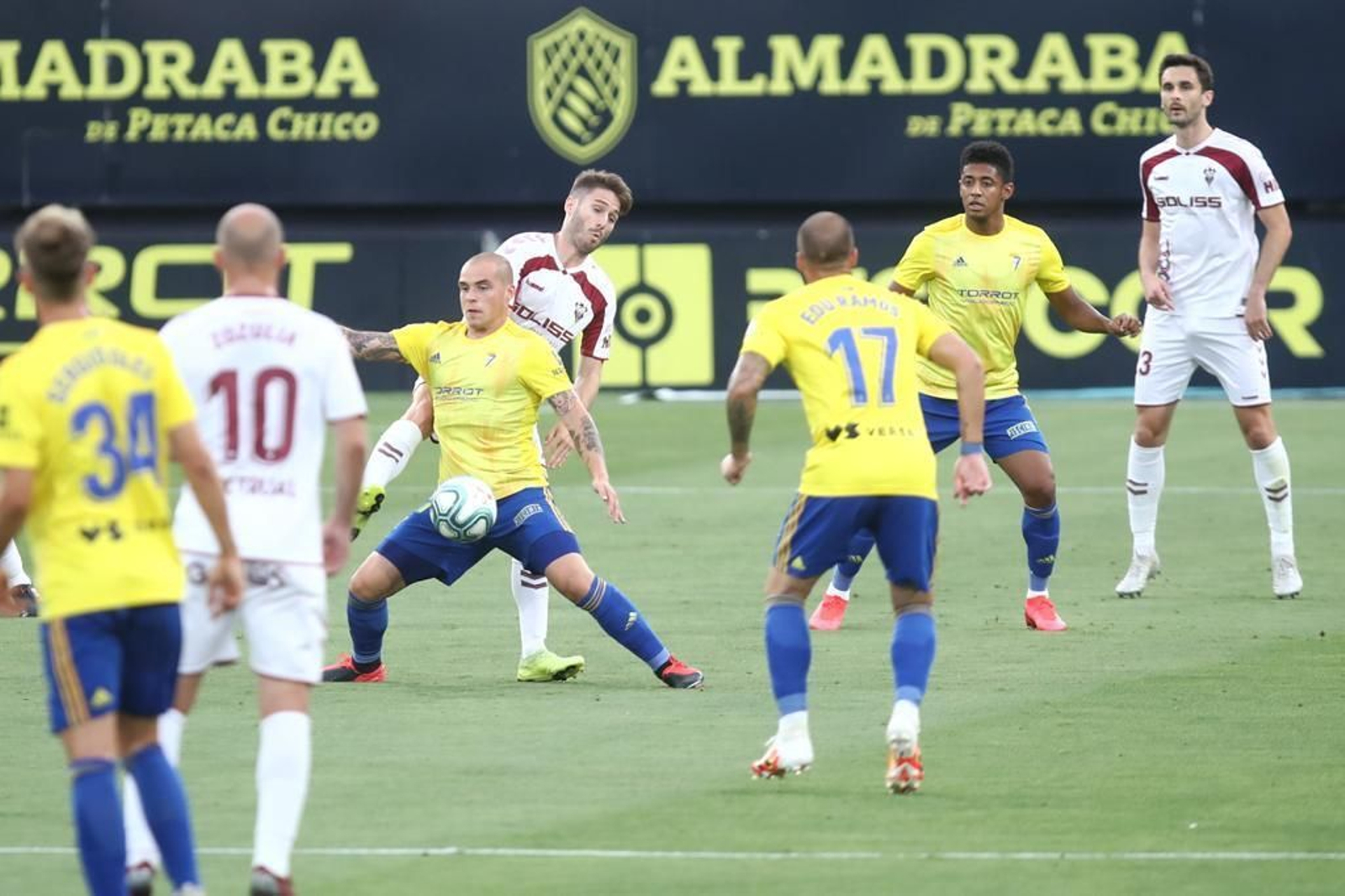 Las imágenes del Cádiz CF-Albacete