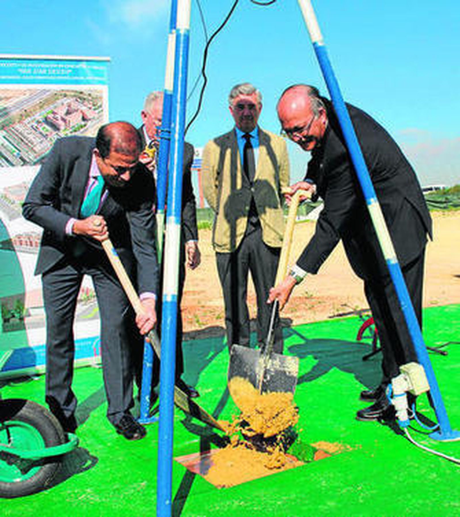 El proyecto se ubica frente al Hospital San Juan de Dios del Aljarafe.
