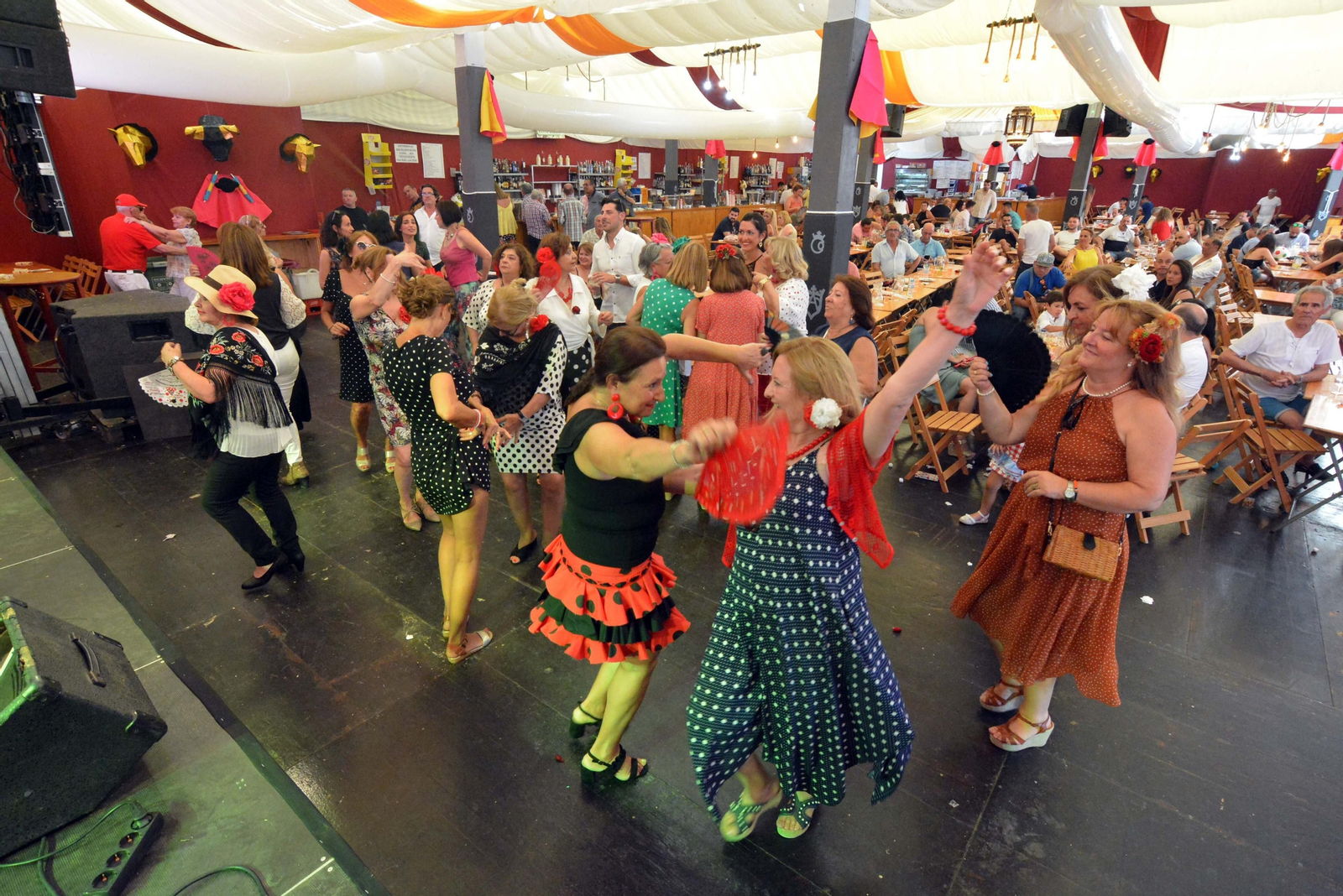 Una imagen de la Feria Real de Algeciras de 2019.