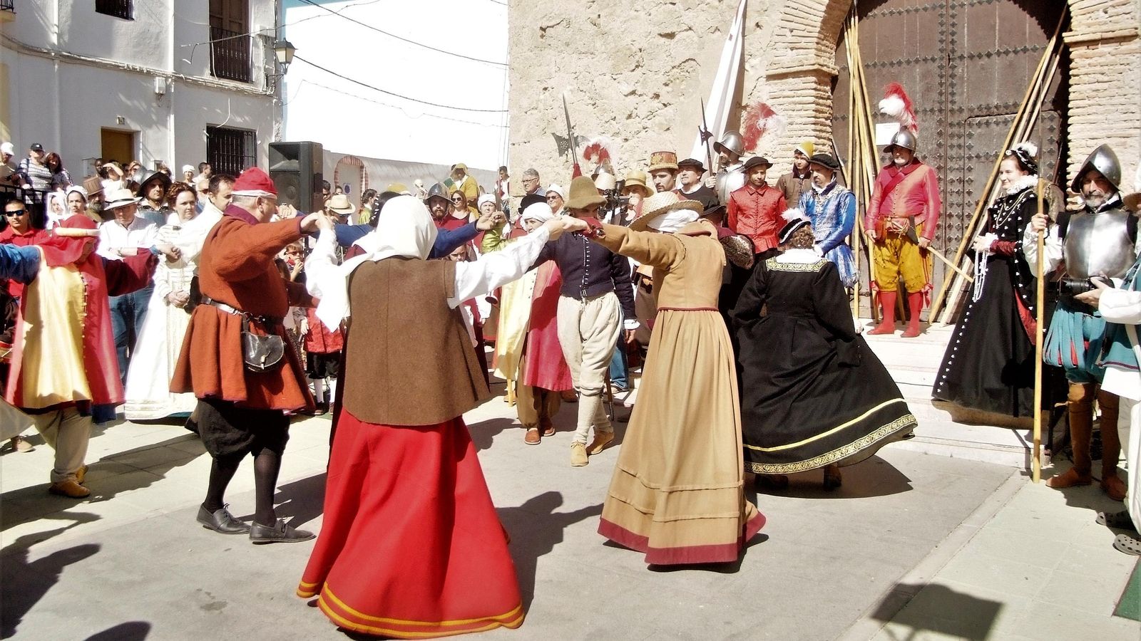 Recreación histórica en Padules, la Paz de Las Alpujarras.