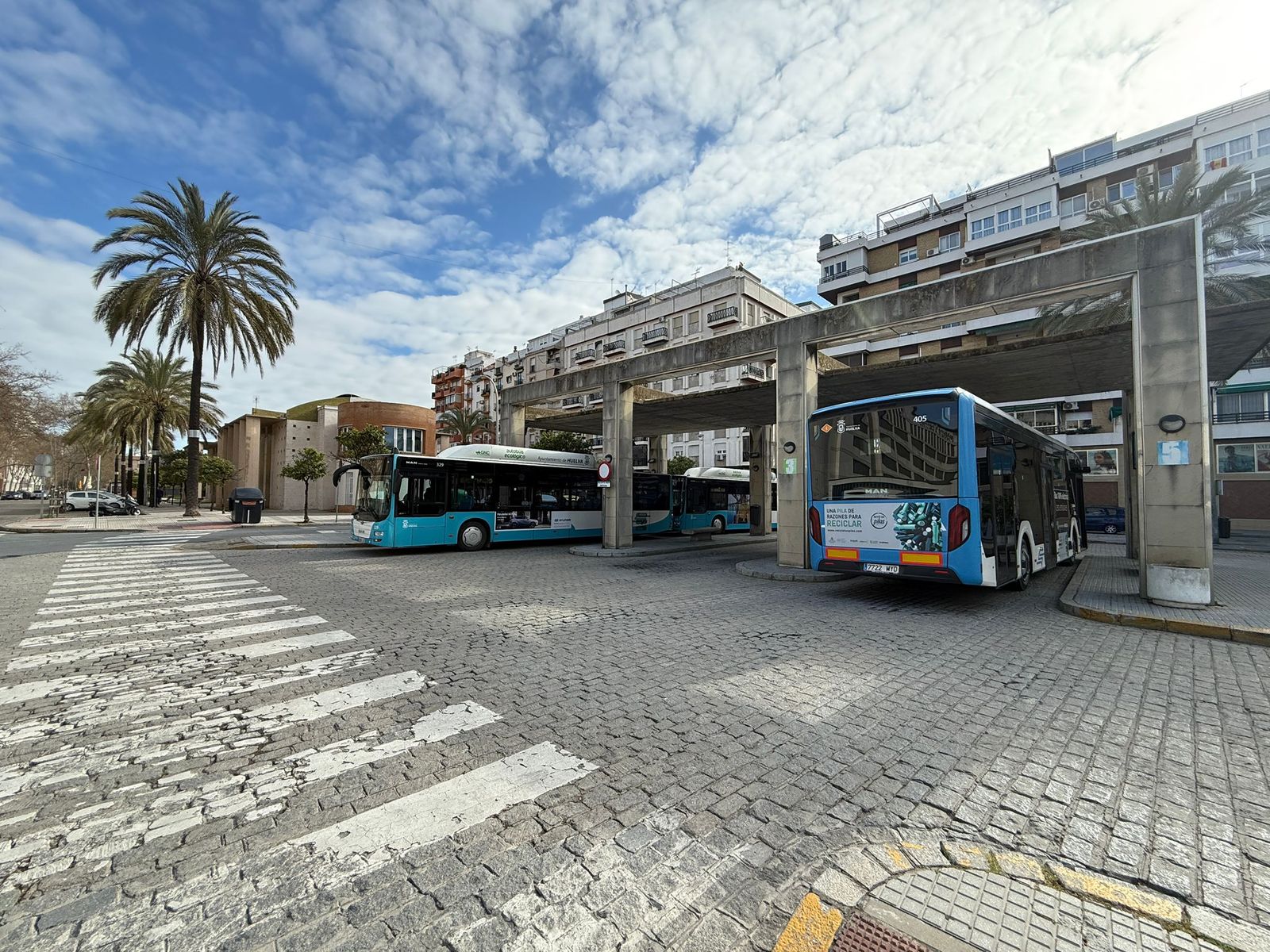 Estación de autobuses de Huelva capital.