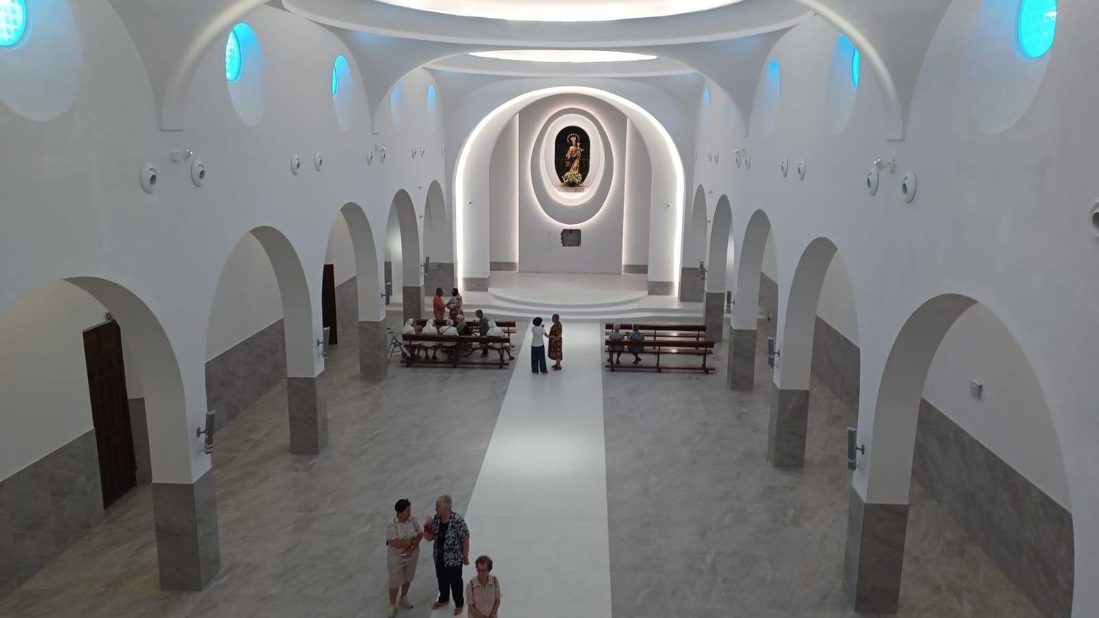 El nuevo aspecto de este templo